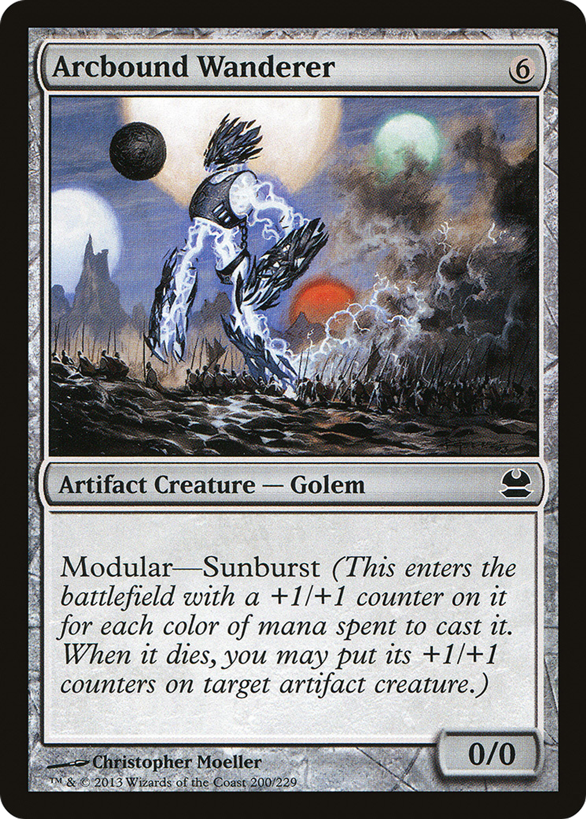 Arcbound Wanderer — Modern Masters — Magic: The Gathering