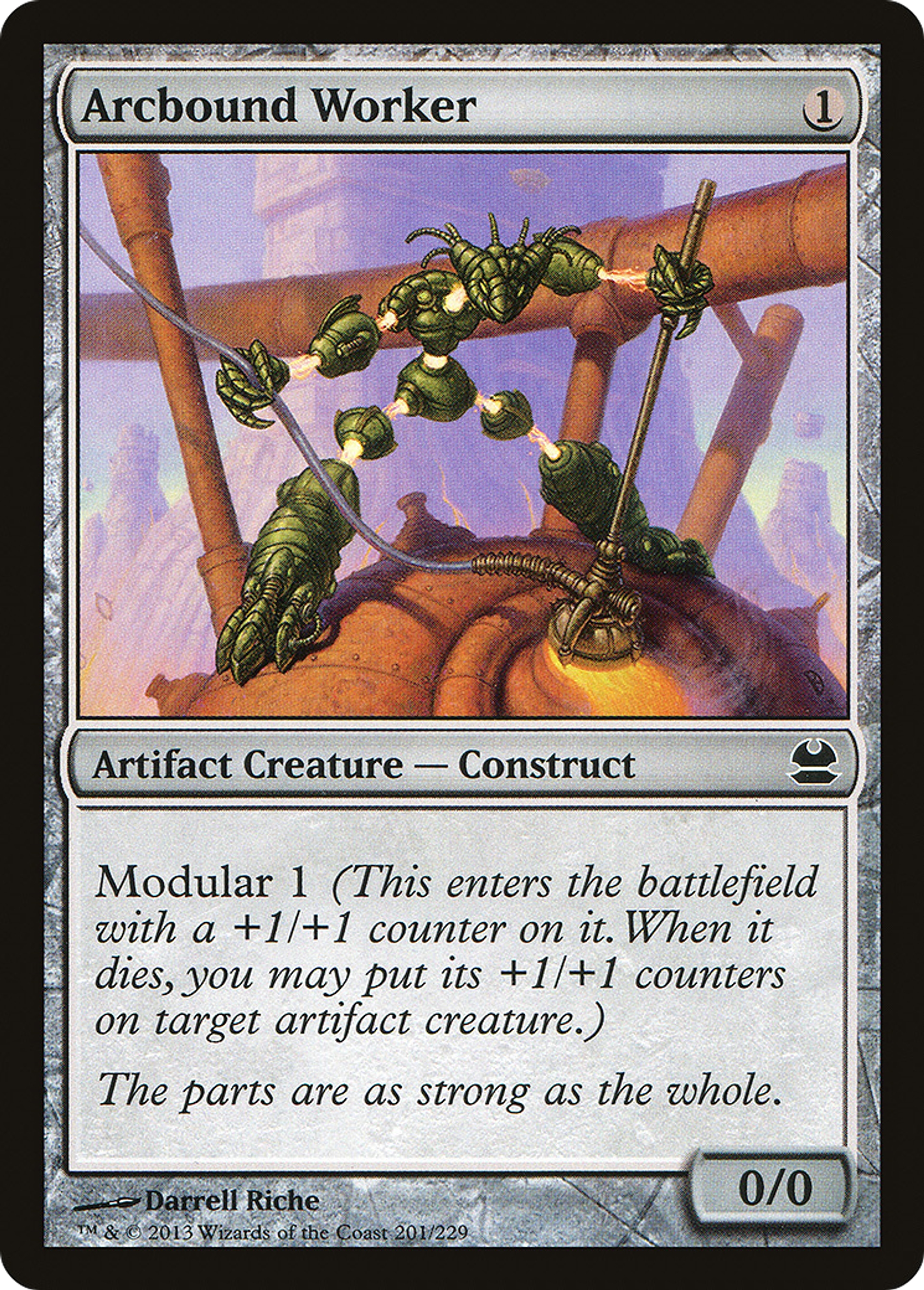 Arcbound Worker — Modern Masters — Magic: The Gathering