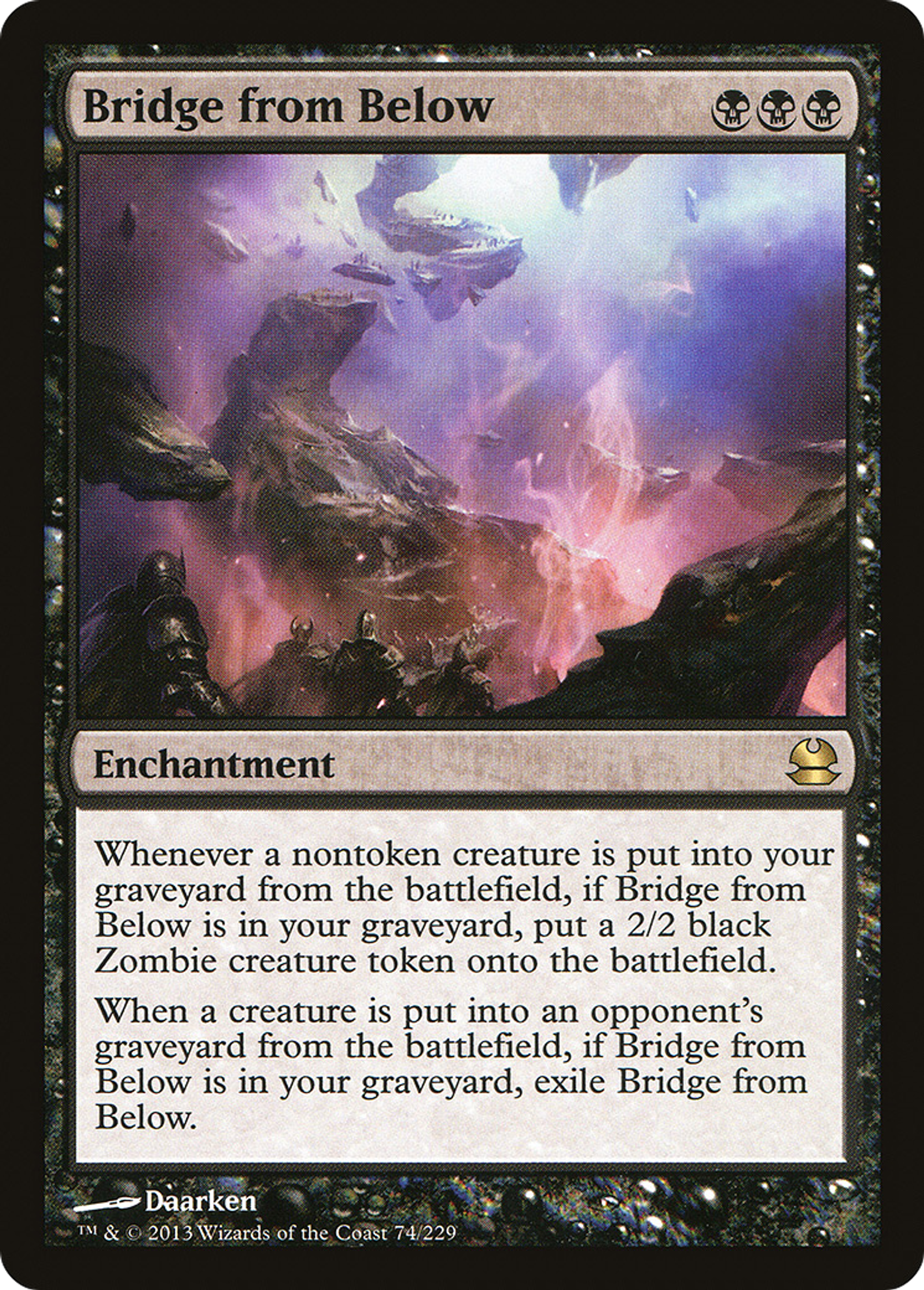 Bridge from Below — Modern Masters — Magic: The Gathering