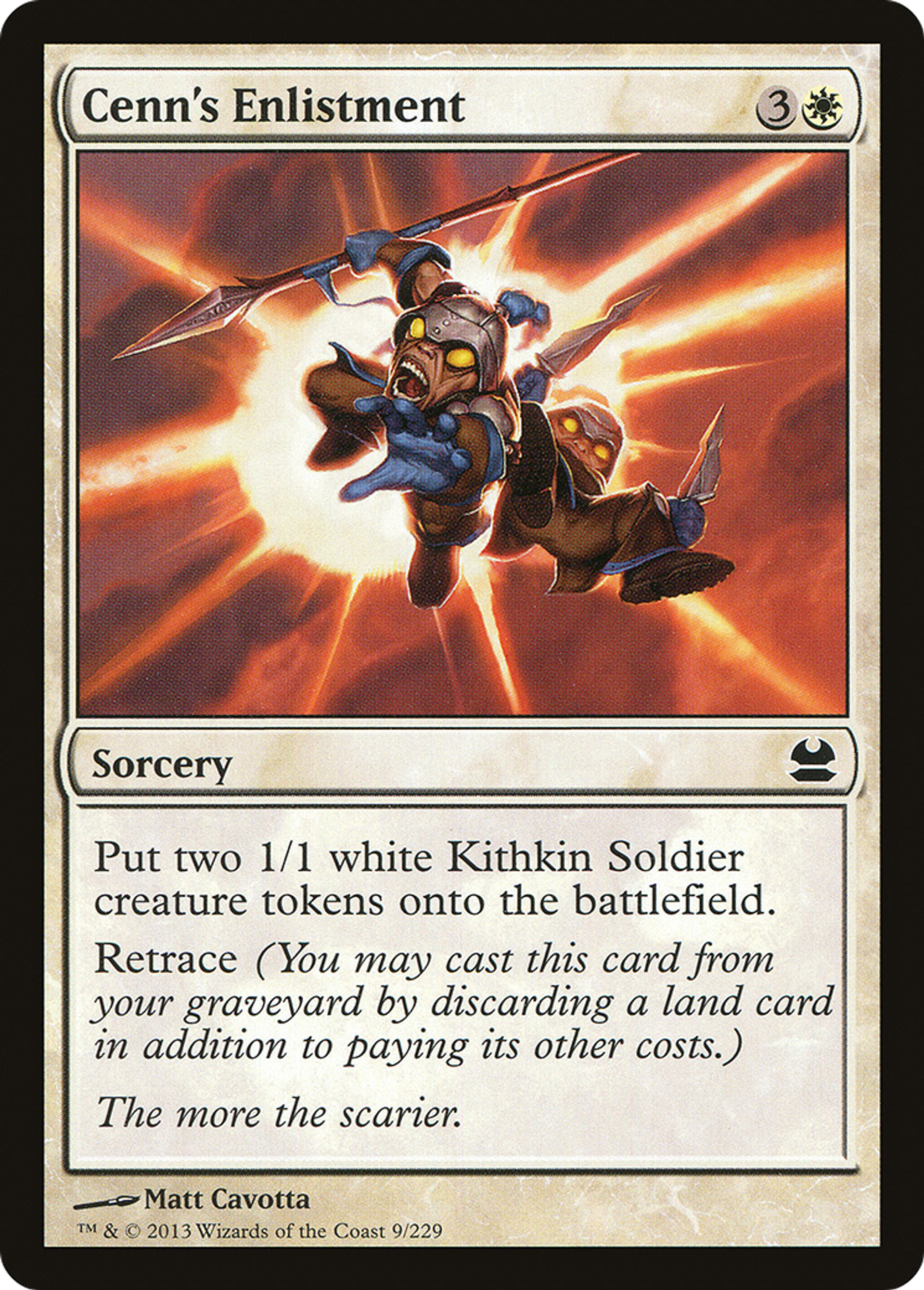 Cenn's Enlistment — Modern Masters — Magic: The Gathering