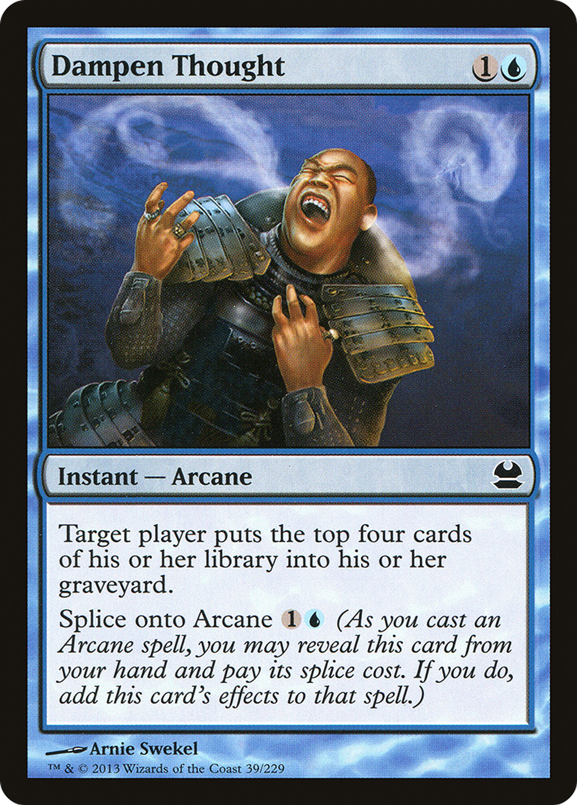 Dampen Thought — Modern Masters — Magic: The Gathering