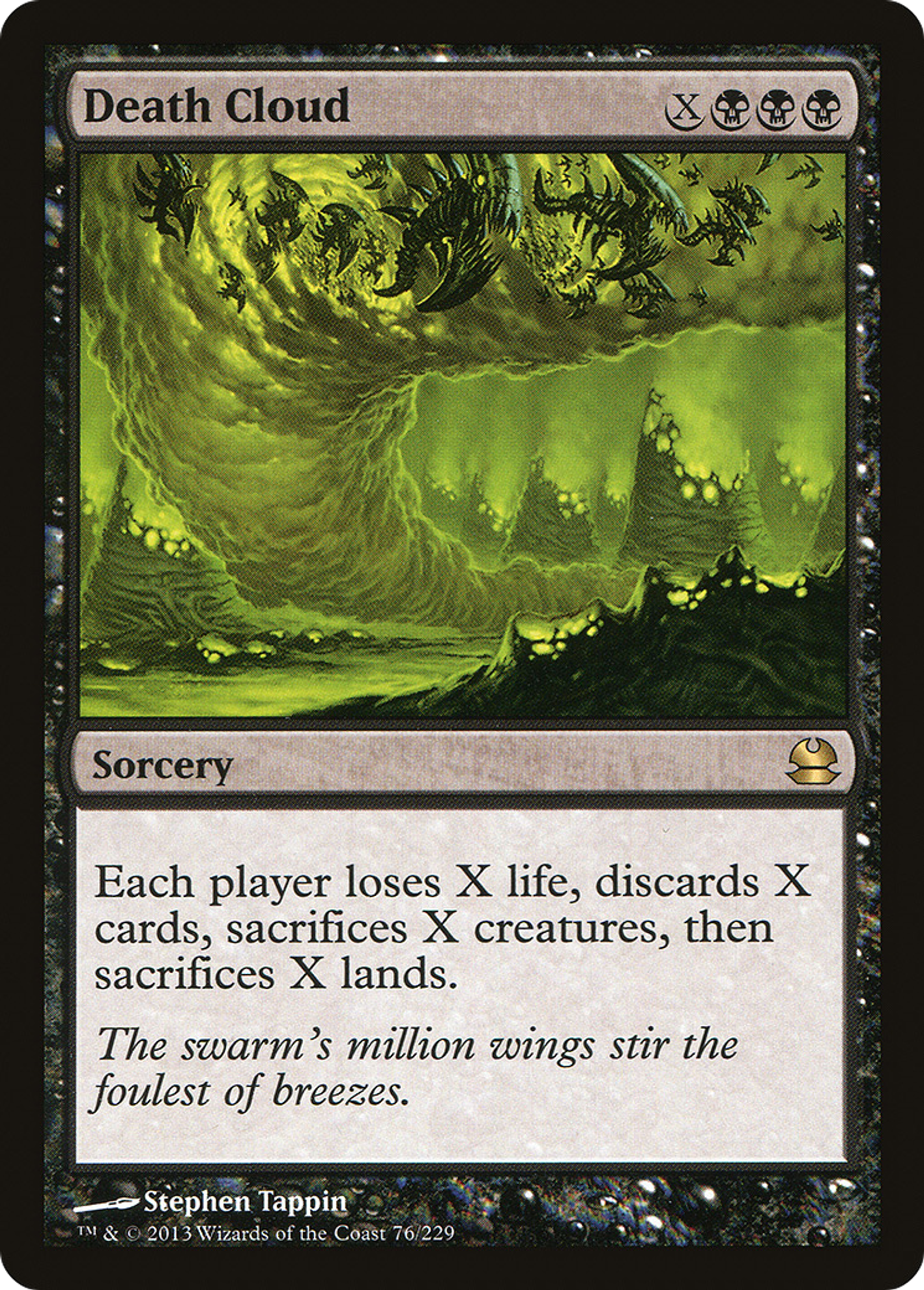 Death Cloud — Modern Masters — Magic: The Gathering