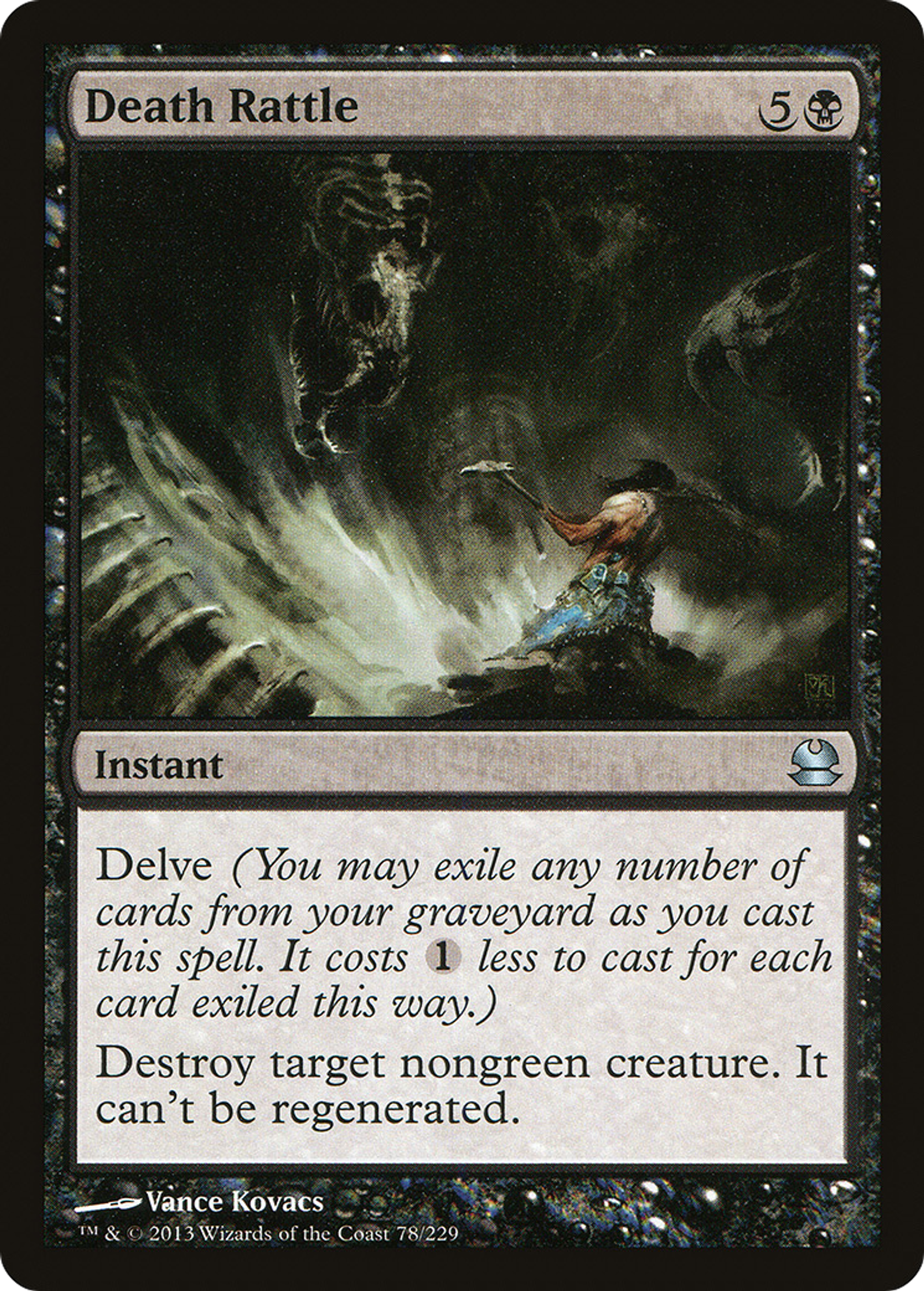Death Rattle — Modern Masters — Magic: The Gathering