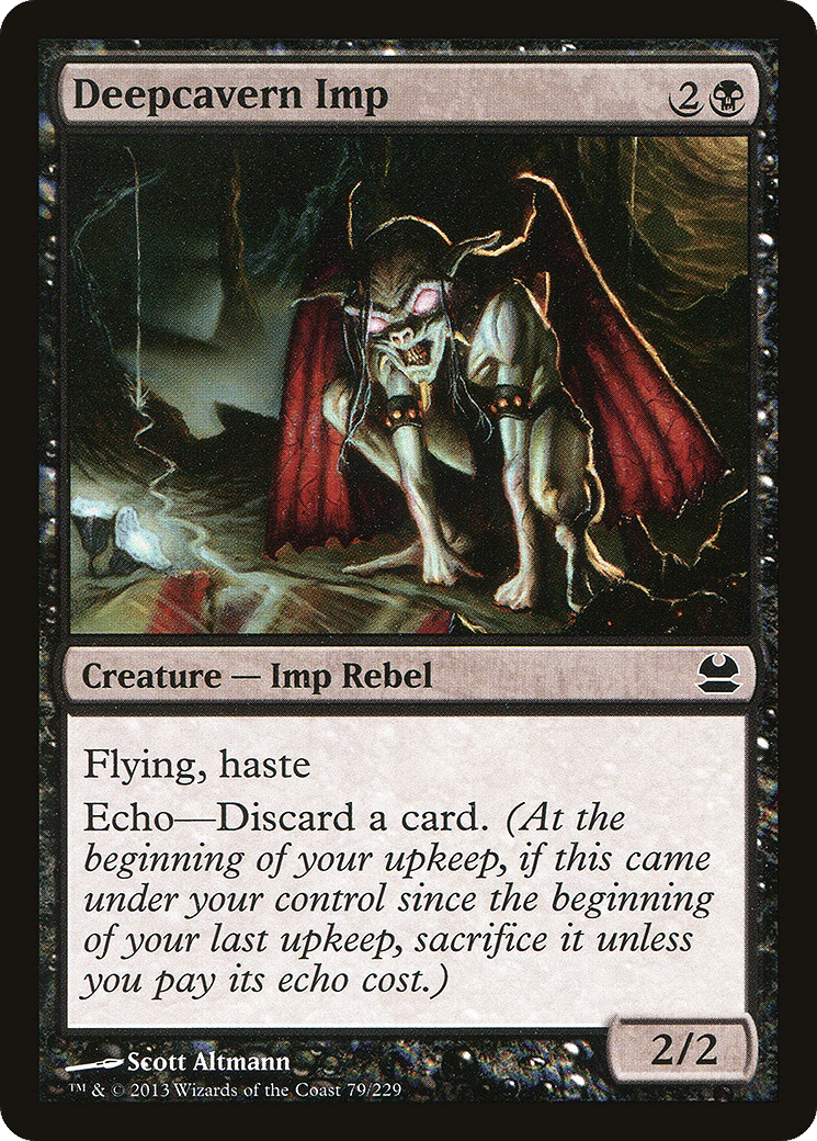Deepcavern Imp — Modern Masters — Magic: The Gathering