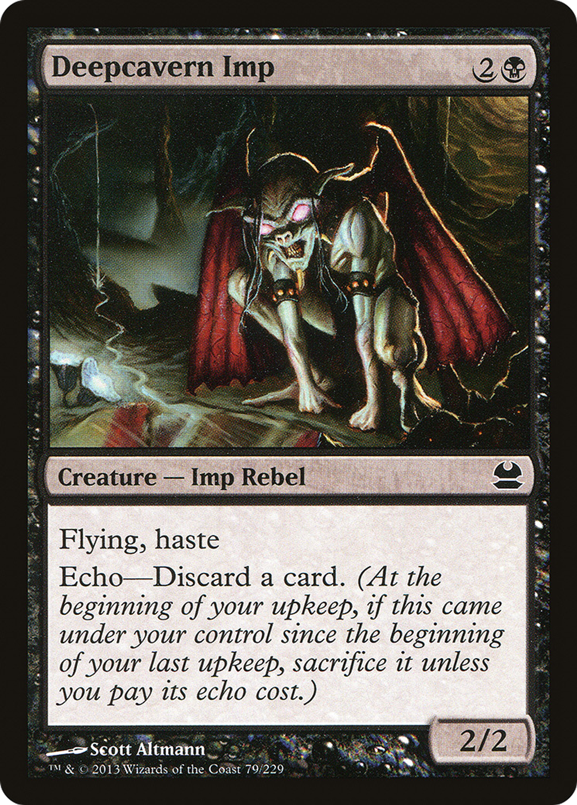 Deepcavern Imp — Modern Masters — Magic: The Gathering