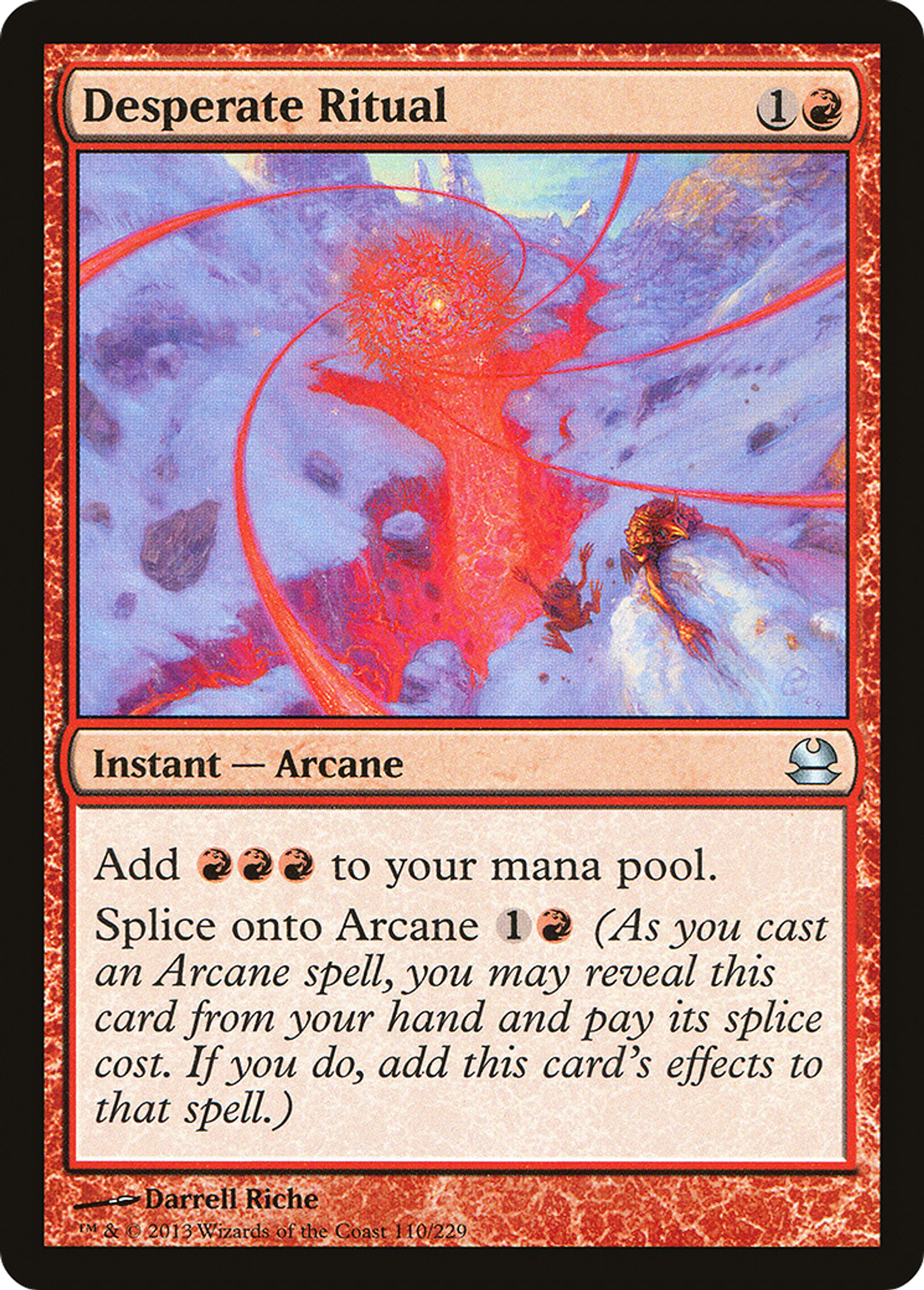 Desperate Ritual — Modern Masters — Magic: The Gathering