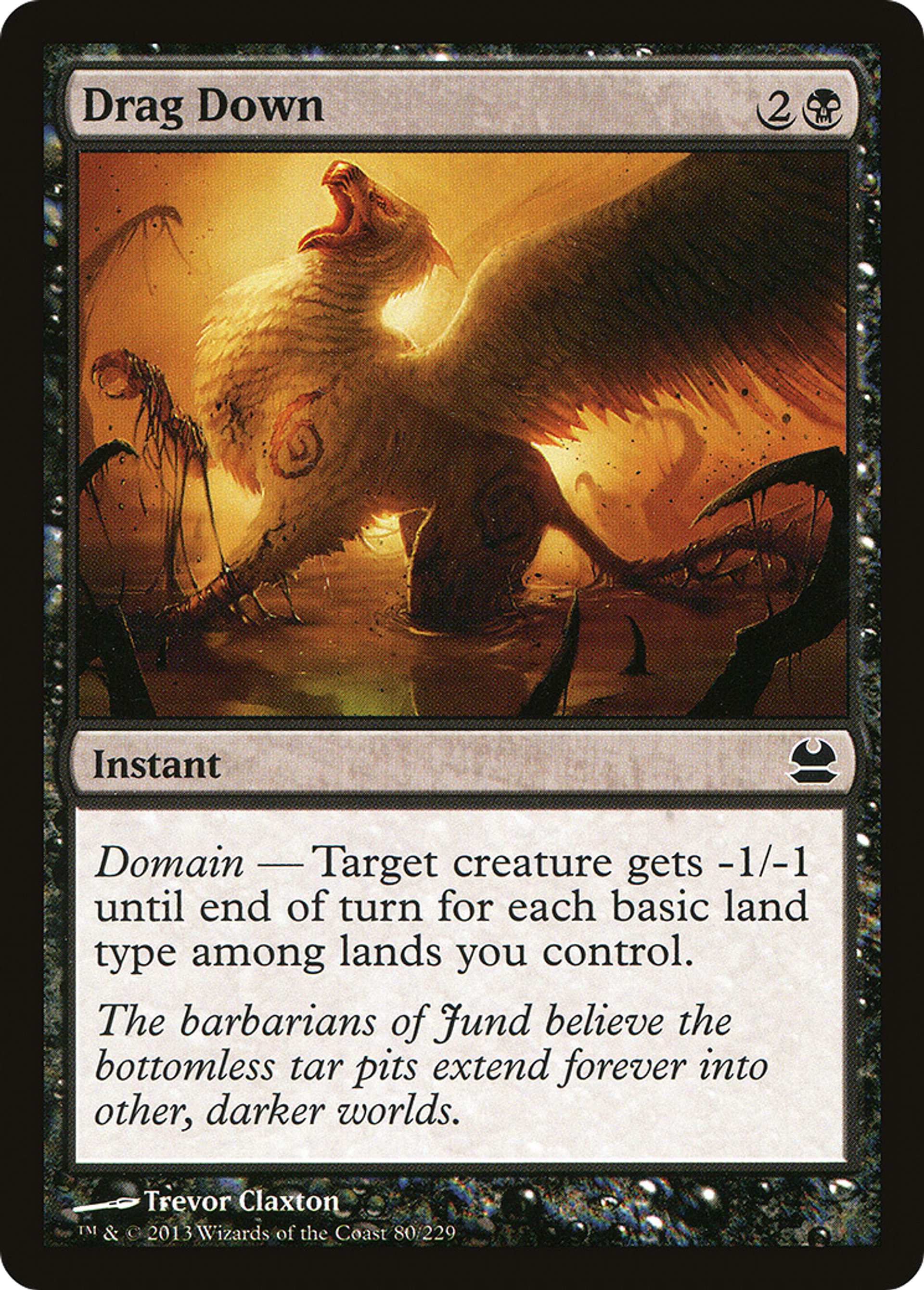 Drag Down — Modern Masters — Magic: The Gathering