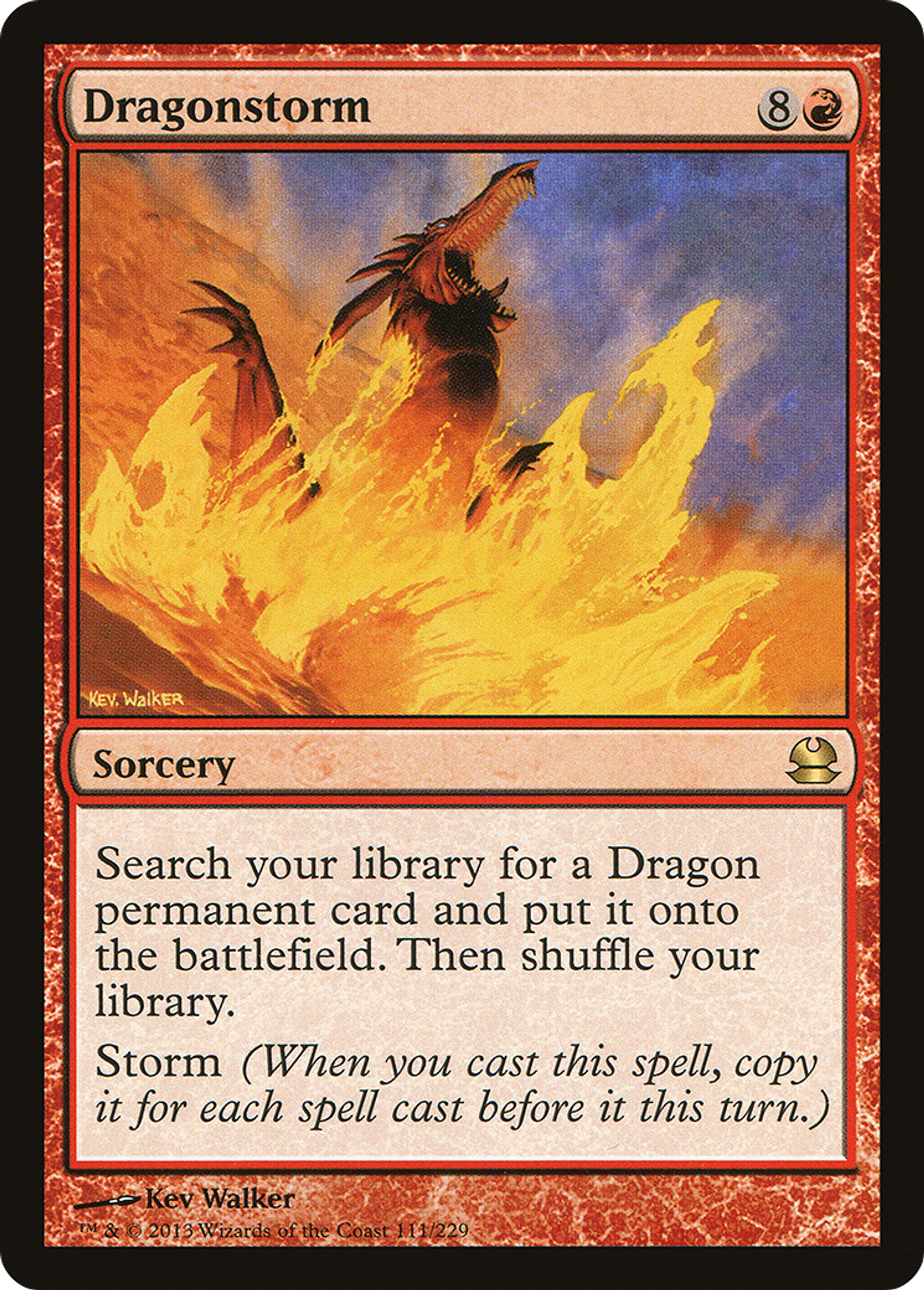 Dragonstorm — Modern Masters — Magic: The Gathering