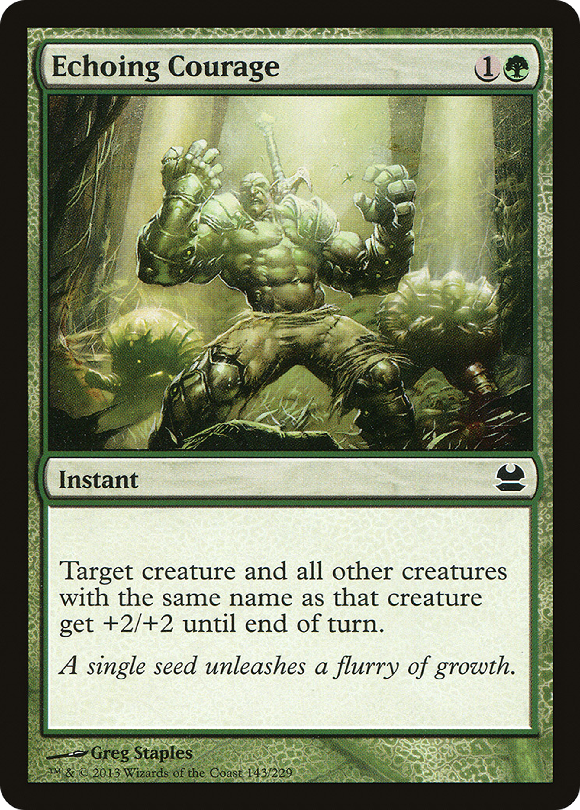Echoing Courage — Modern Masters — Magic: The Gathering
