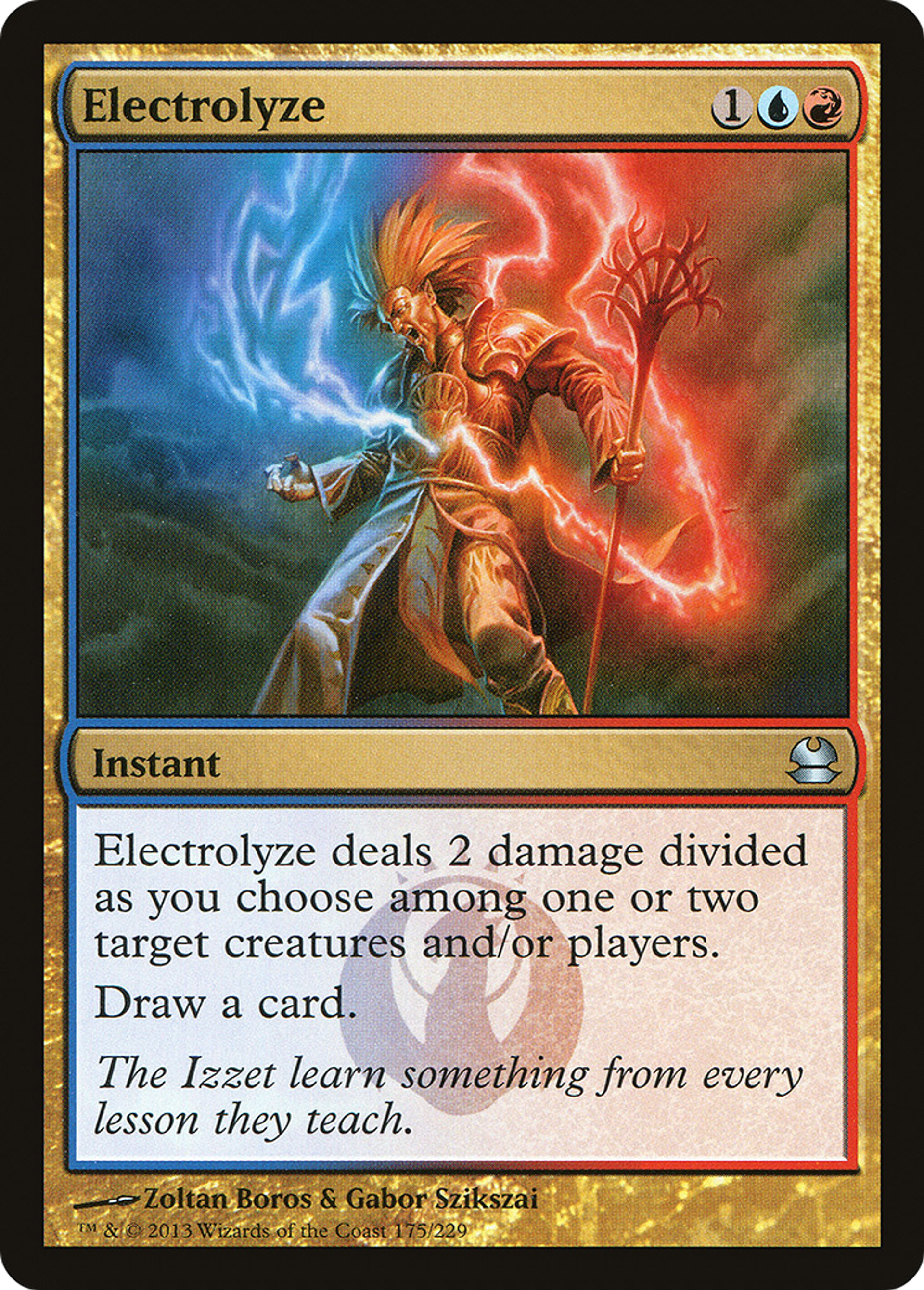 Electrolyze — Modern Masters — Magic: The Gathering