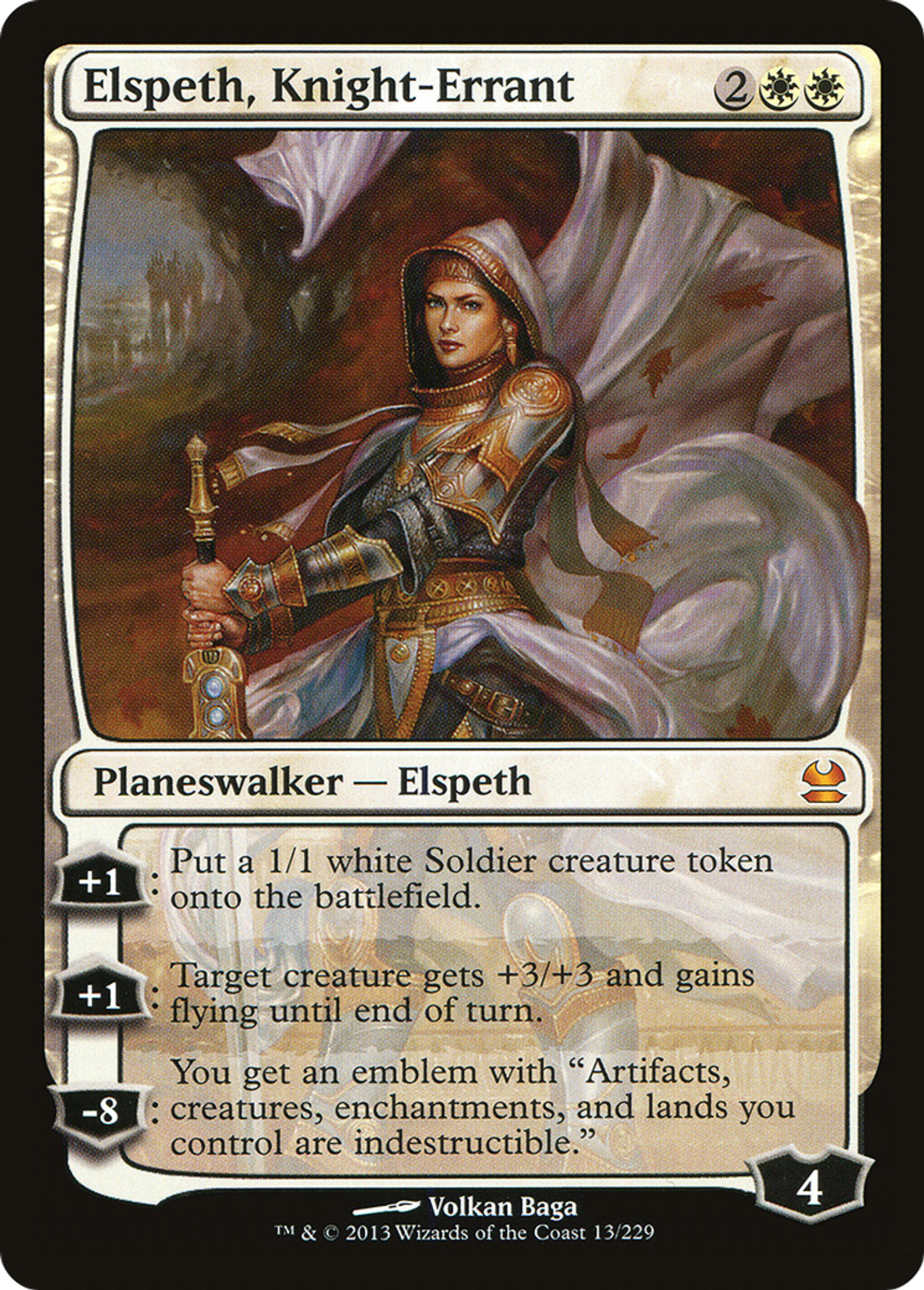 Elspeth, Knight-Errant — Modern Masters — Magic: The Gathering