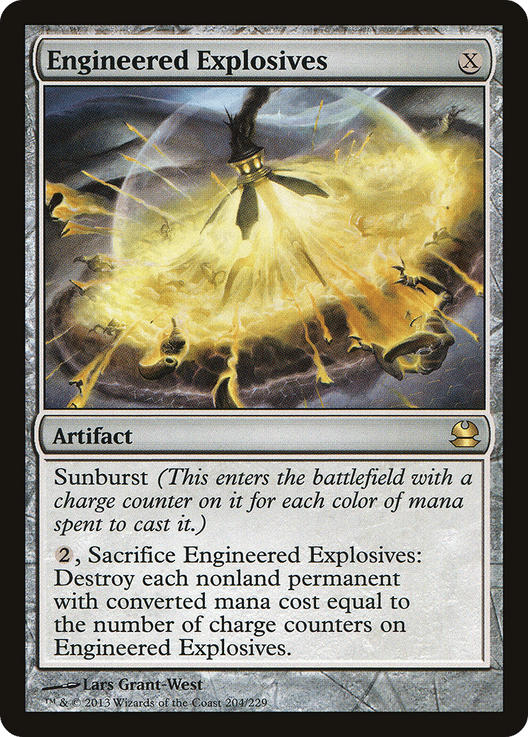 Engineered Explosives — Modern Masters — Magic: The Gathering