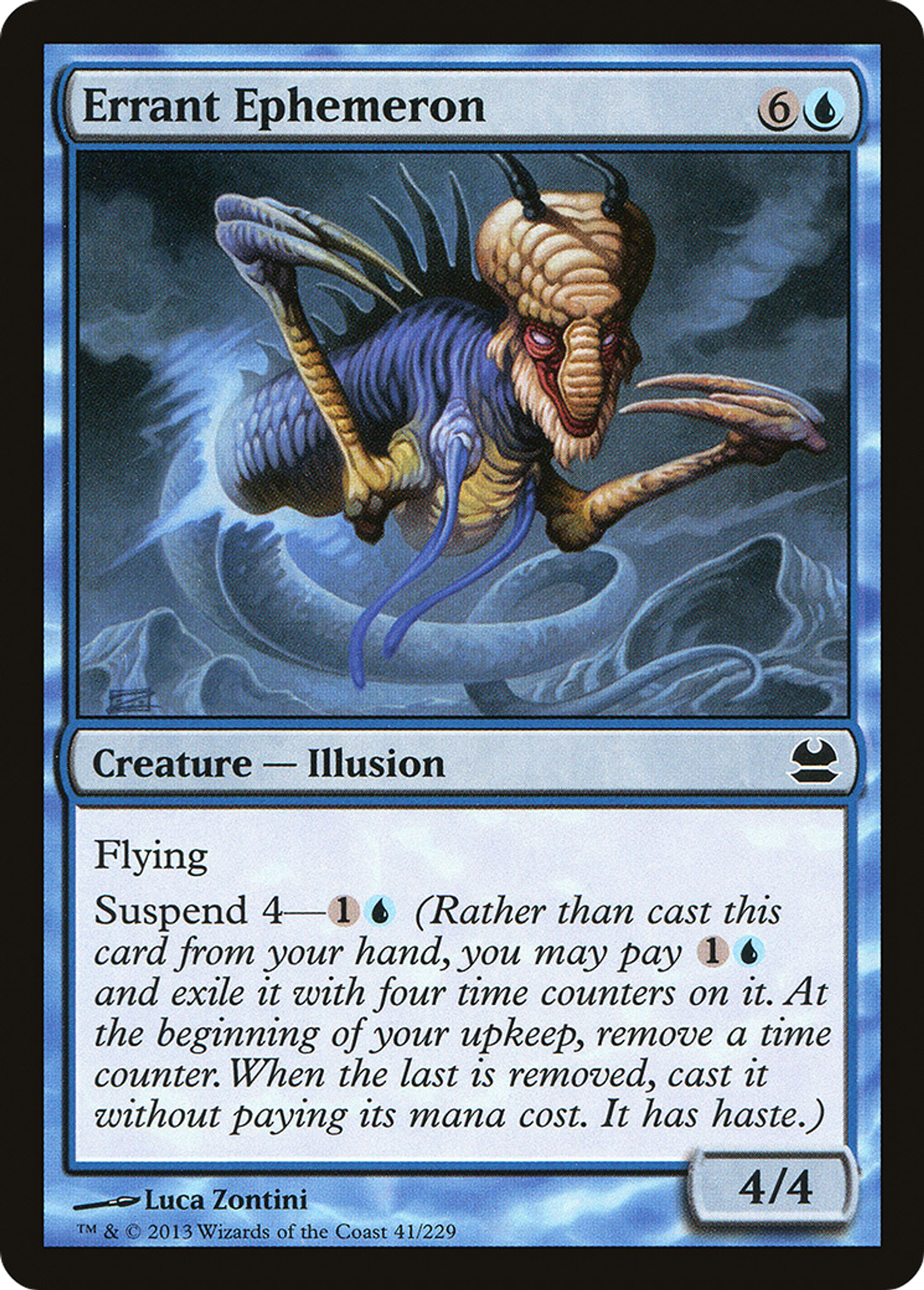 Errant Ephemeron — Modern Masters — Magic: The Gathering