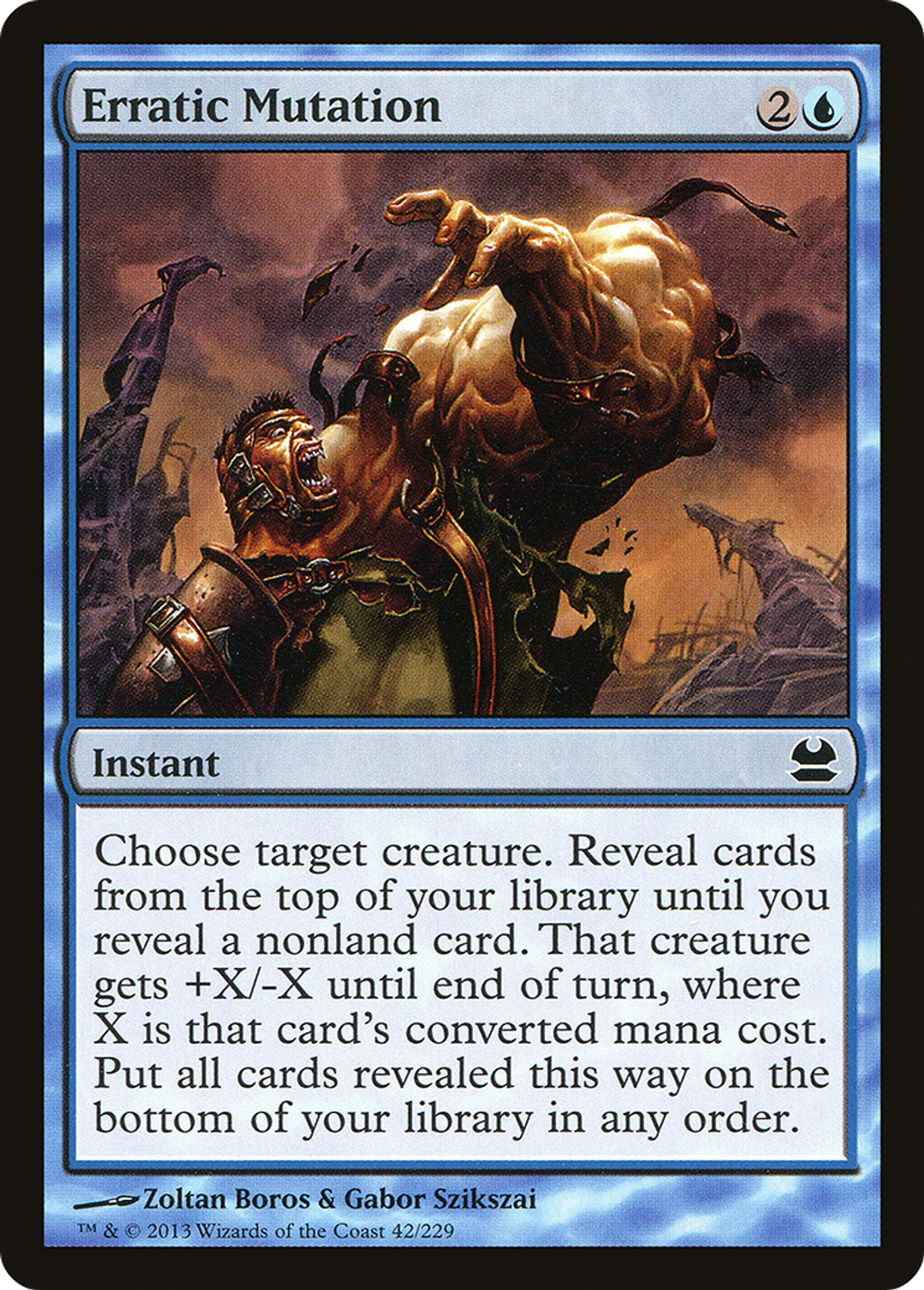 Erratic Mutation — Modern Masters — Magic: The Gathering