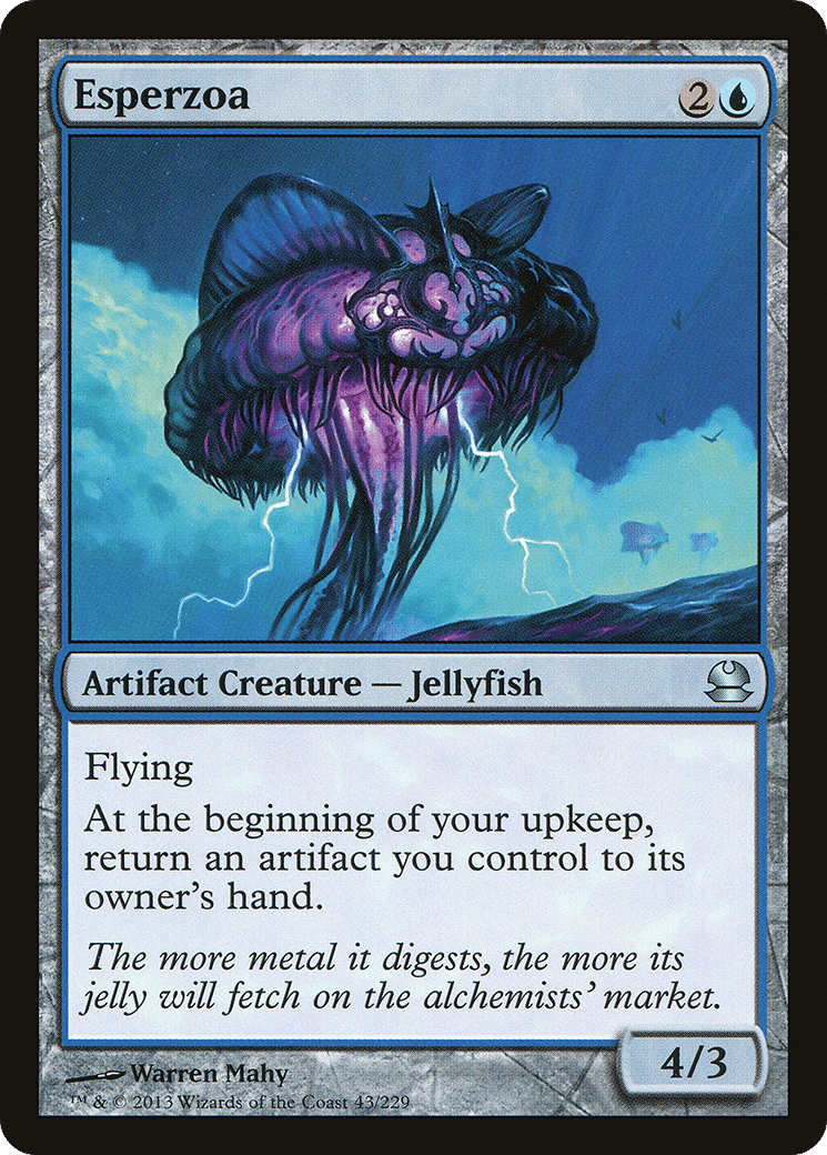Esperzoa — Modern Masters — Magic: The Gathering
