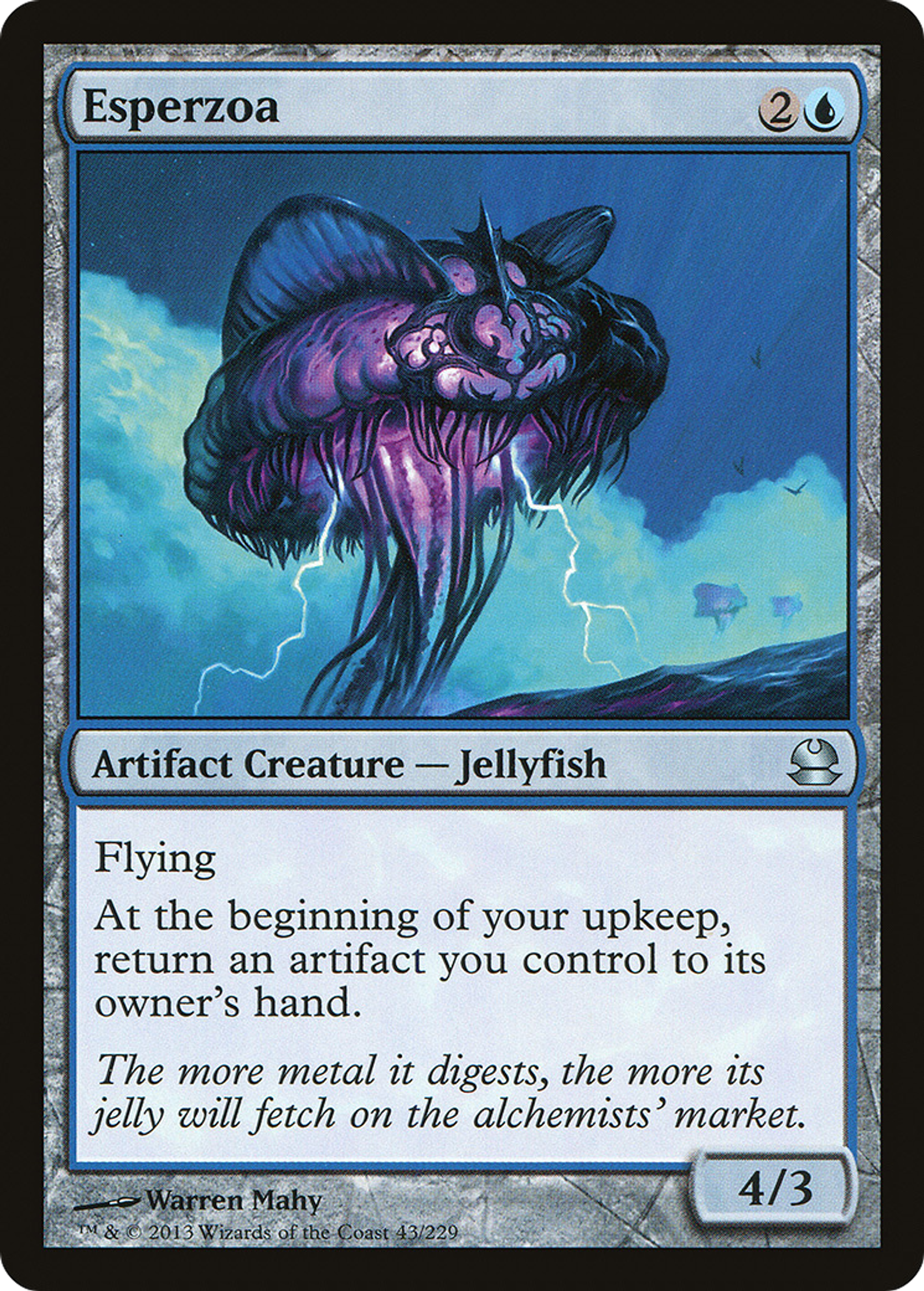 Esperzoa — Modern Masters — Magic: The Gathering