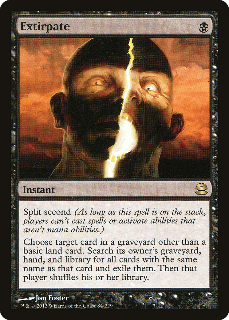 Extirpate — Modern Masters — Magic: The Gathering