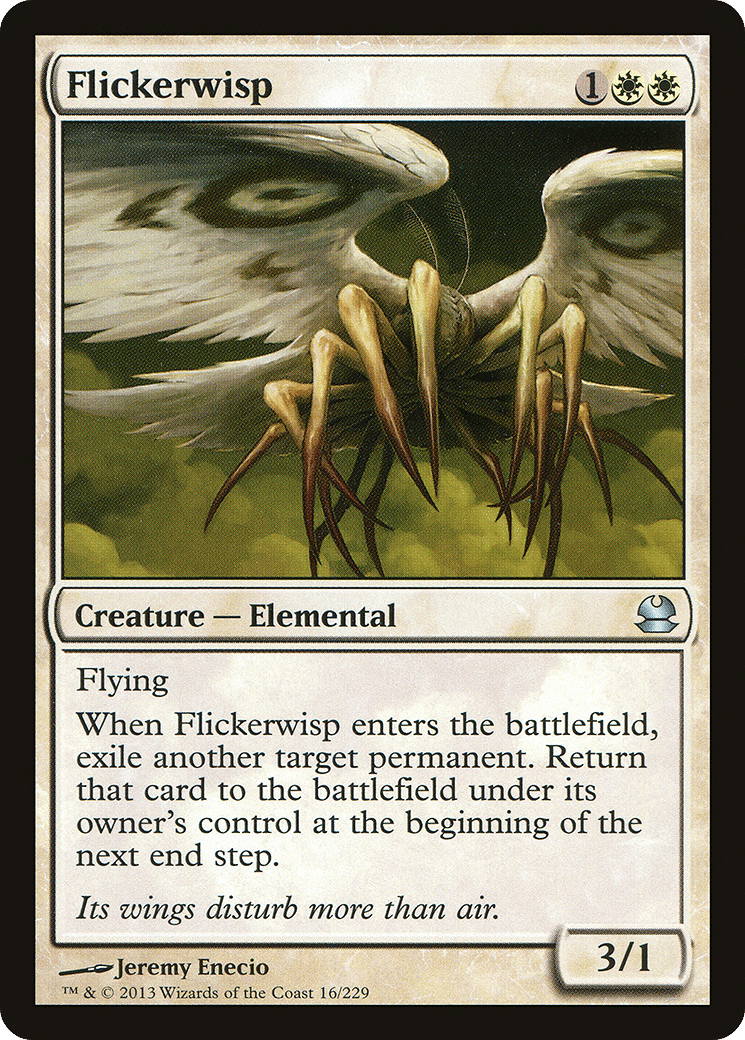 Flickerwisp — Modern Masters — Magic: The Gathering