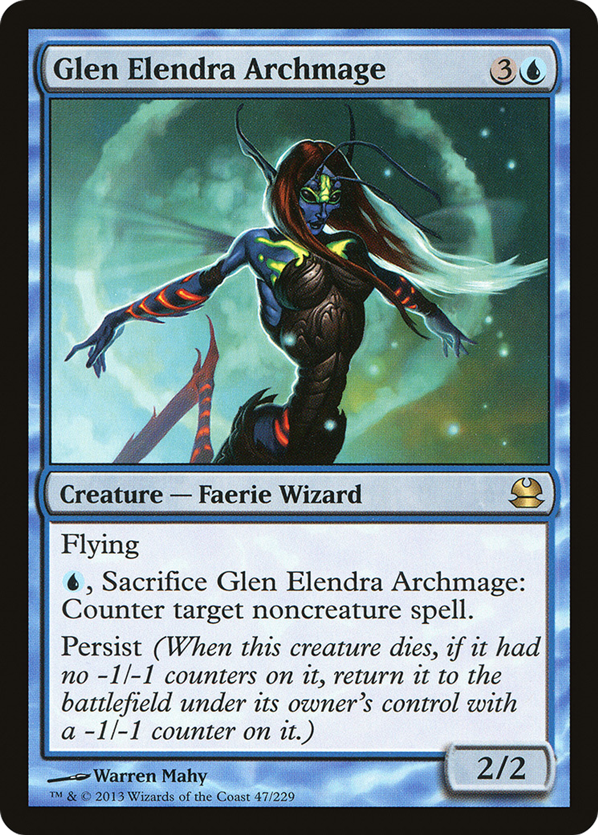 Glen Elendra Archmage — Modern Masters — Magic: The Gathering