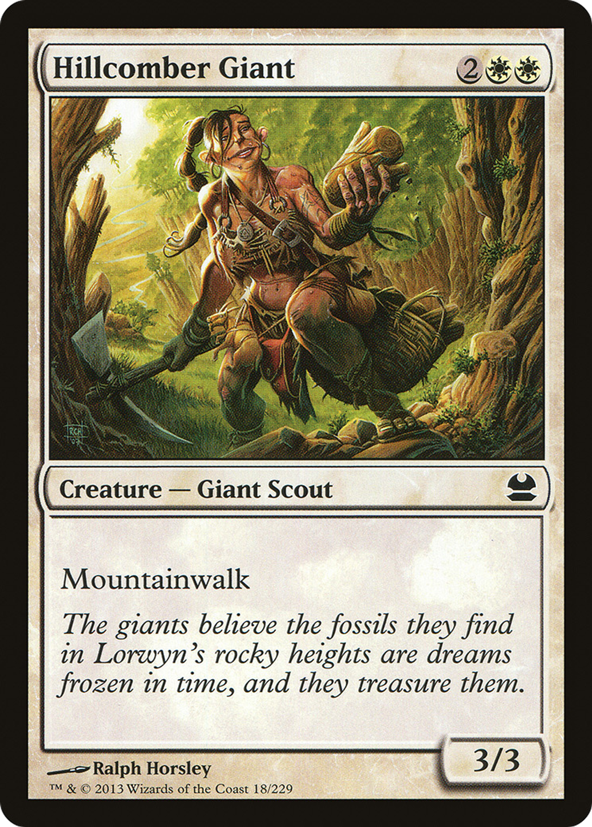 Hillcomber Giant — Modern Masters — Magic: The Gathering
