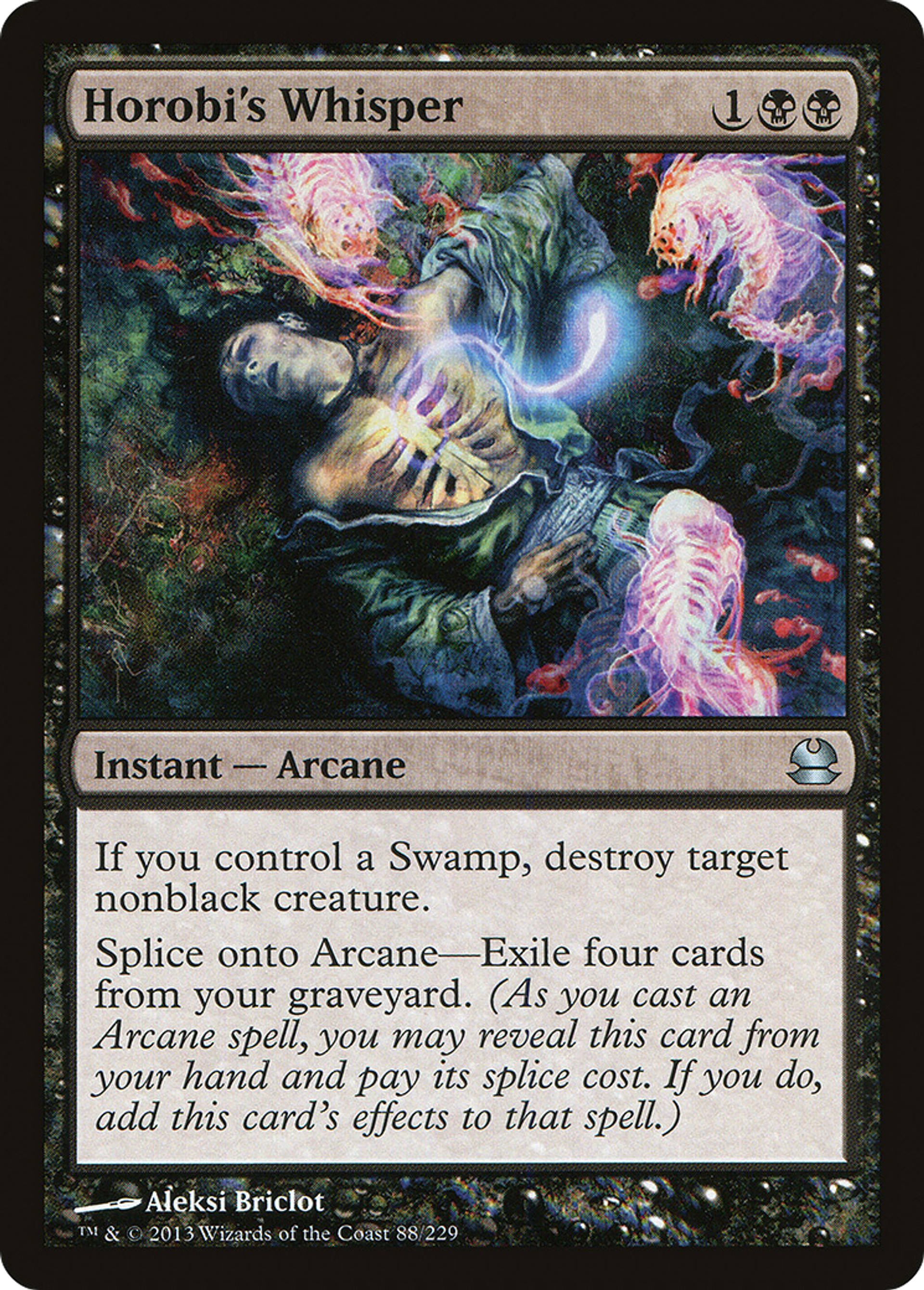 Horobi's Whisper — Modern Masters — Magic: The Gathering