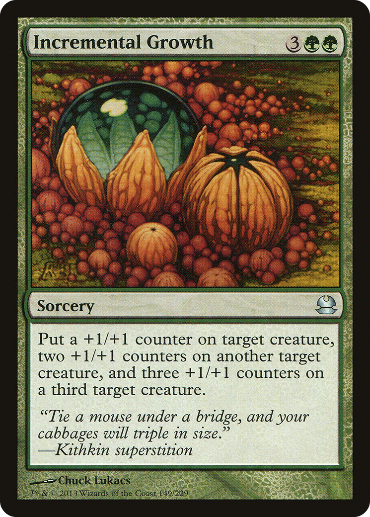 Incremental Growth — Modern Masters — Magic: The Gathering