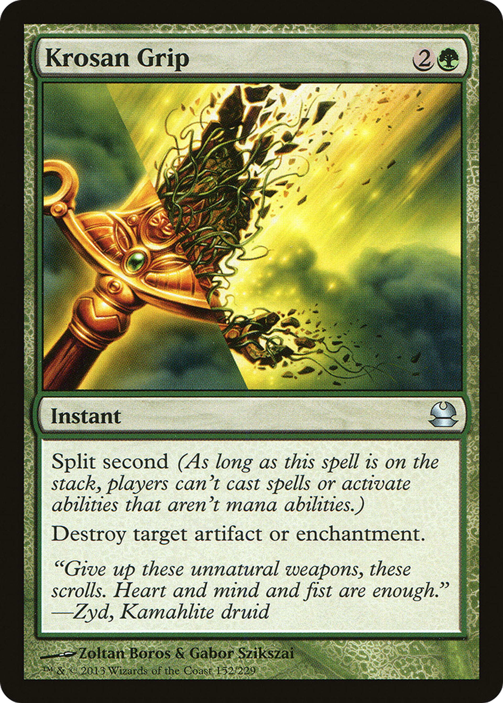 Krosan Grip — Modern Masters — Magic: The Gathering