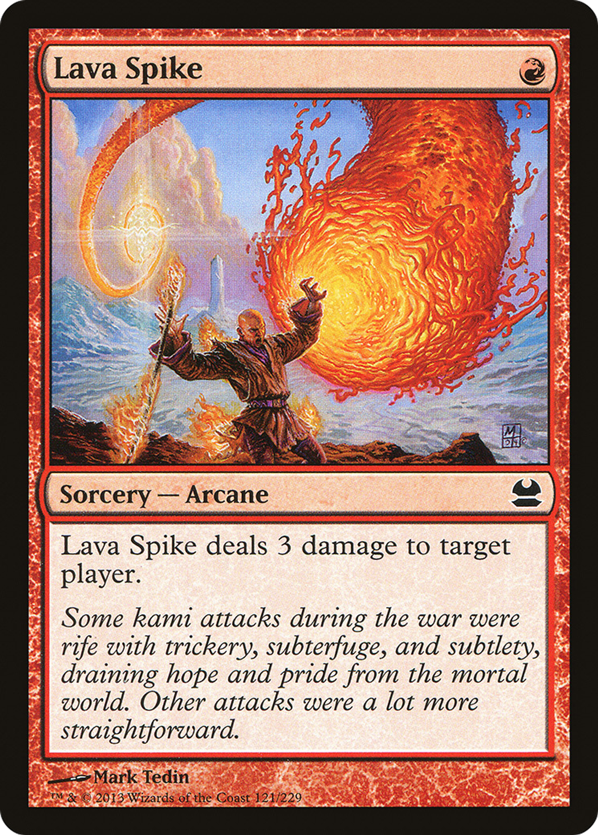 Lava Spike — Modern Masters — Magic: The Gathering