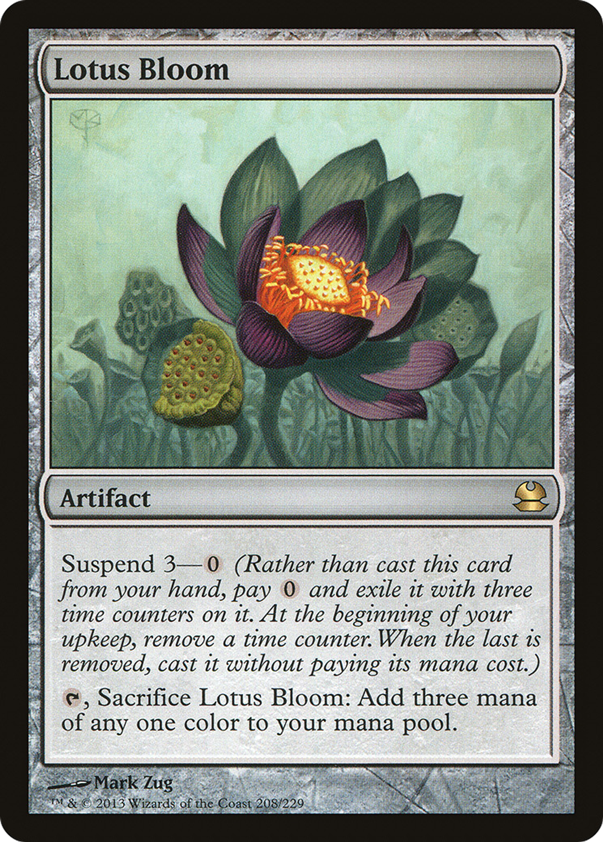 Lotus Bloom — Modern Masters — Magic: The Gathering