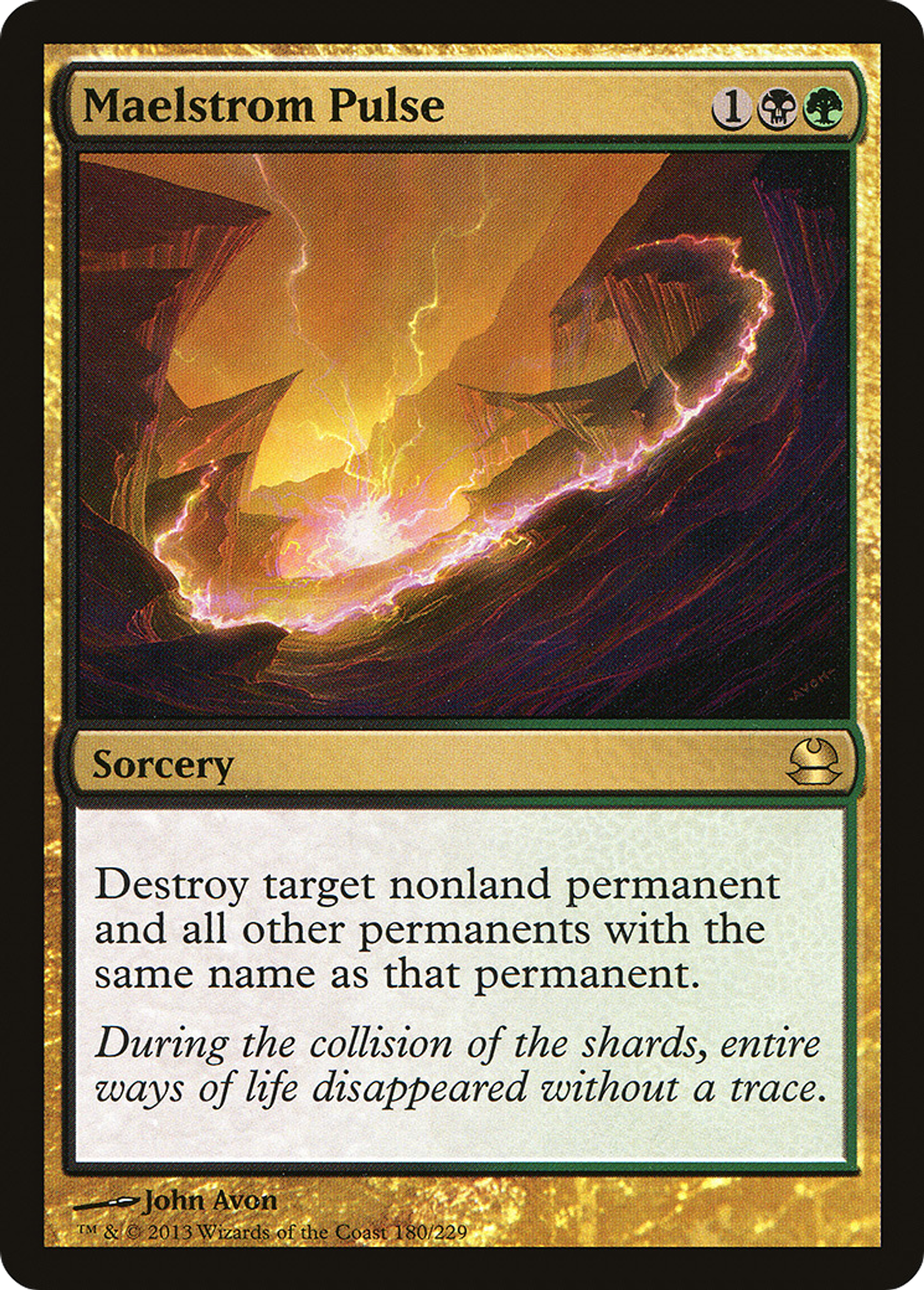 Maelstrom Pulse — Modern Masters — Magic: The Gathering