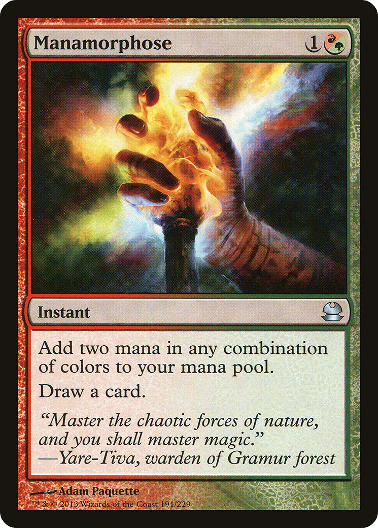 Manamorphose — Modern Masters — Magic: The Gathering