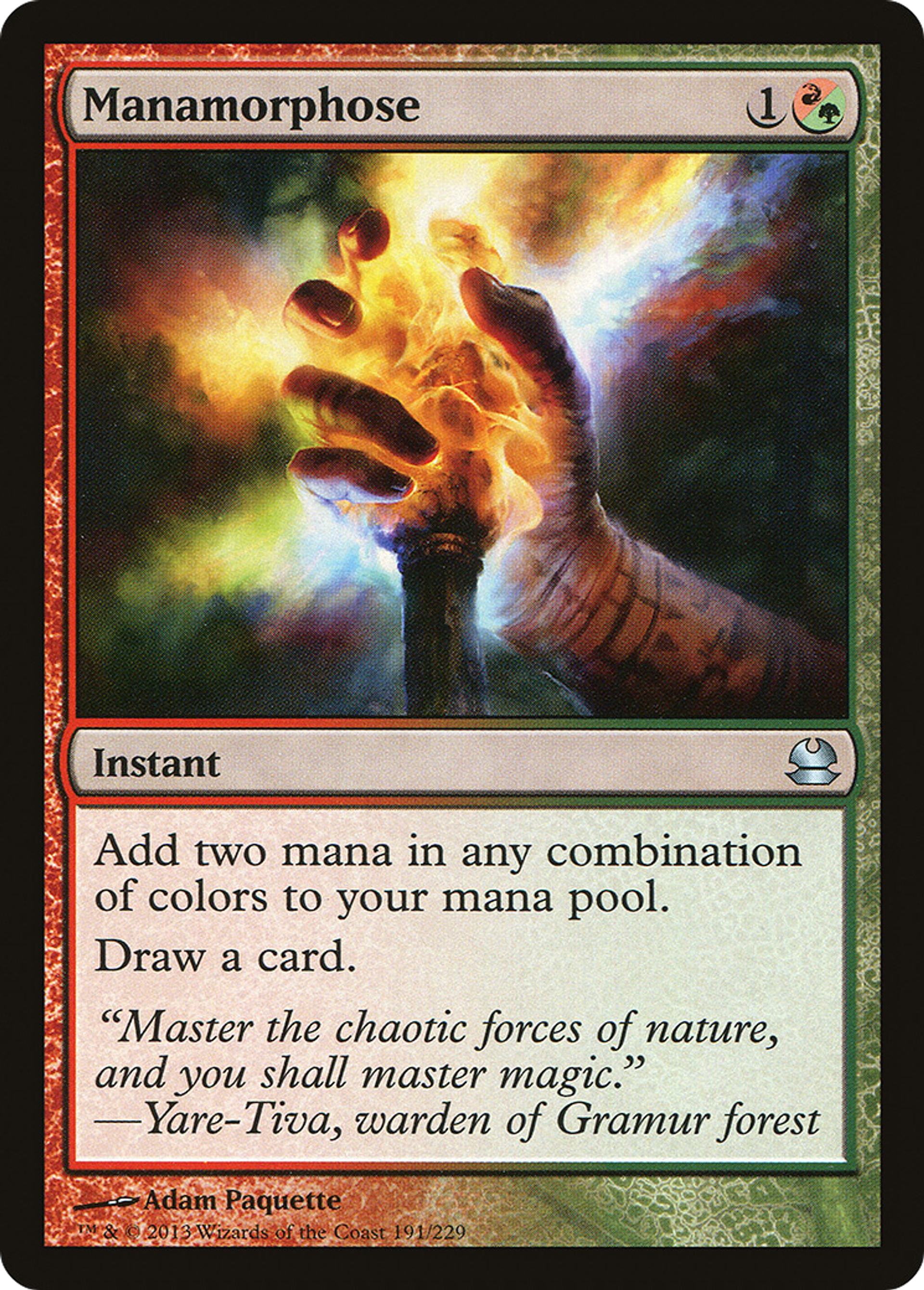 Manamorphose — Modern Masters — Magic: The Gathering