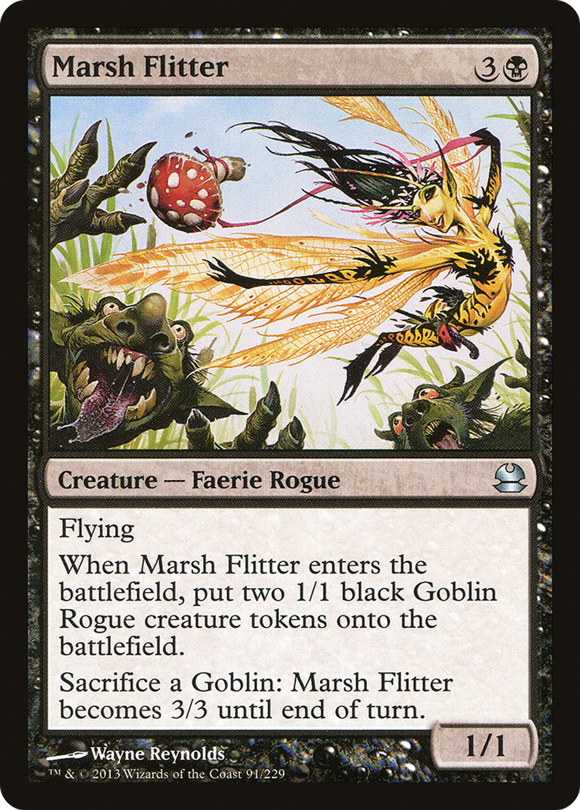 Marsh Flitter — Modern Masters — Magic: The Gathering