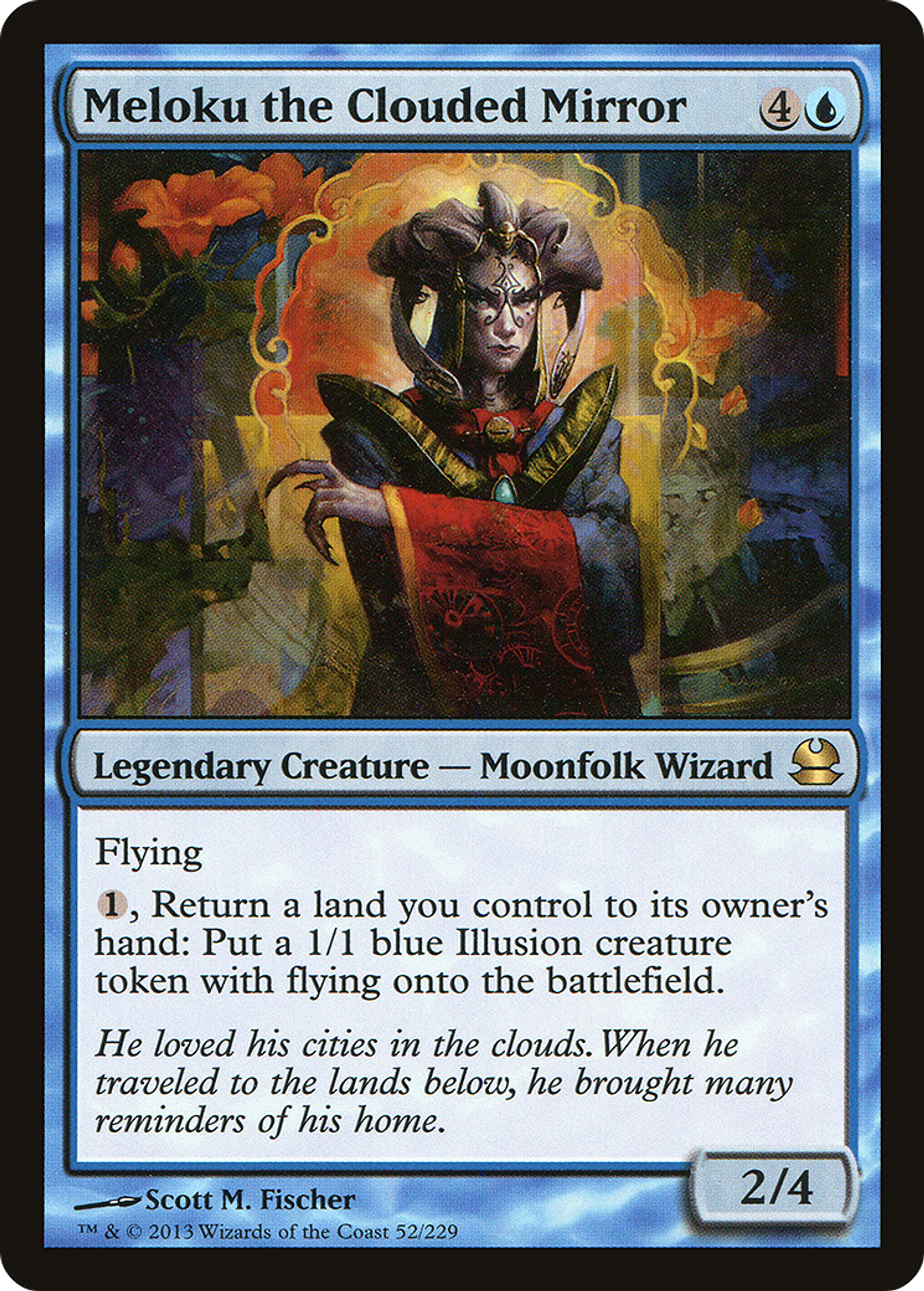 Meloku the Clouded Mirror — Modern Masters — Magic: The Gathering