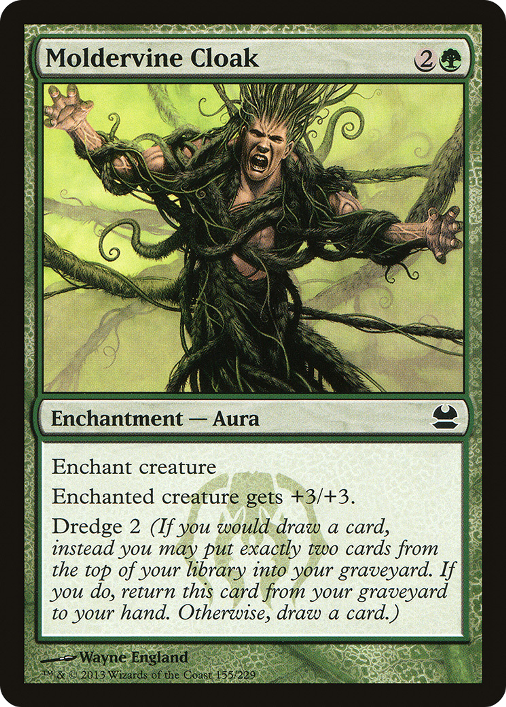 Moldervine Cloak — Modern Masters — Magic: The Gathering