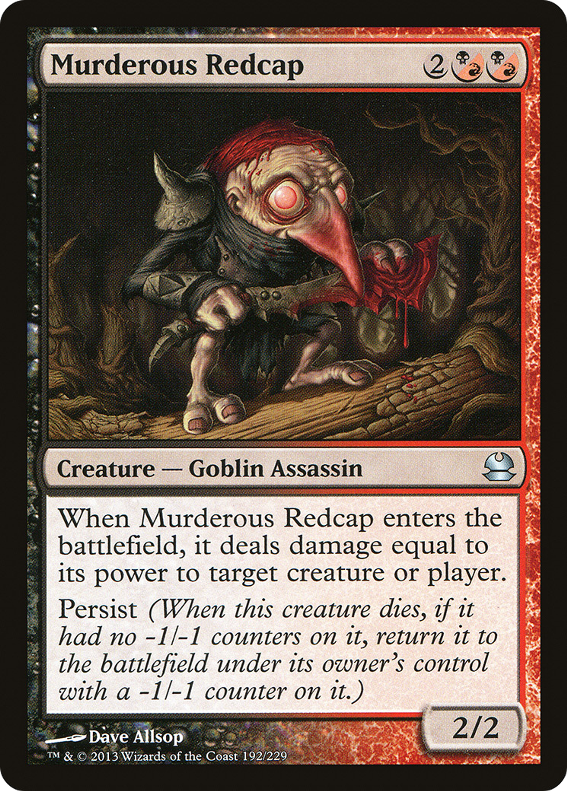 Murderous Redcap — Modern Masters — Magic: The Gathering