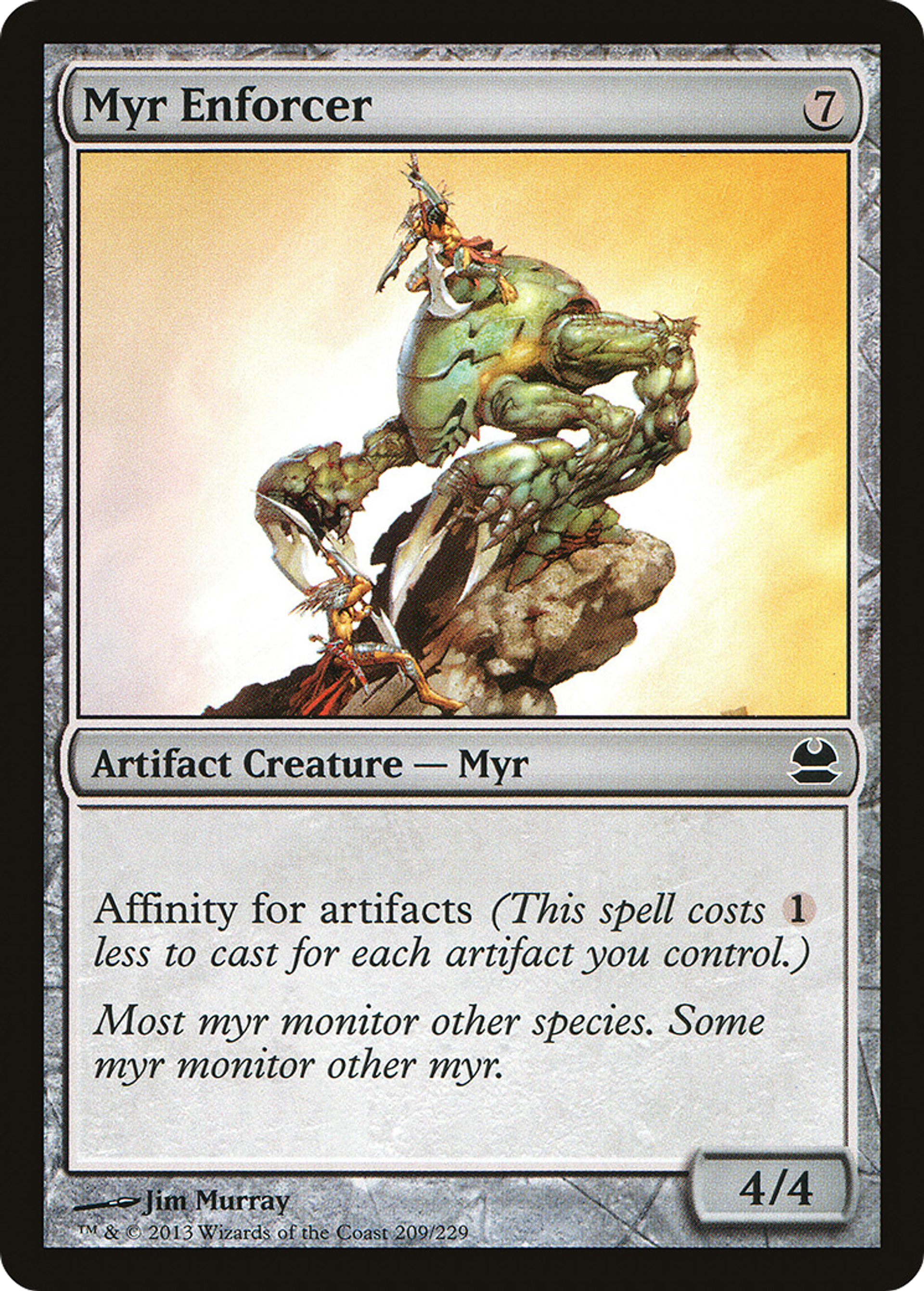 Myr Enforcer — Modern Masters — Magic: The Gathering
