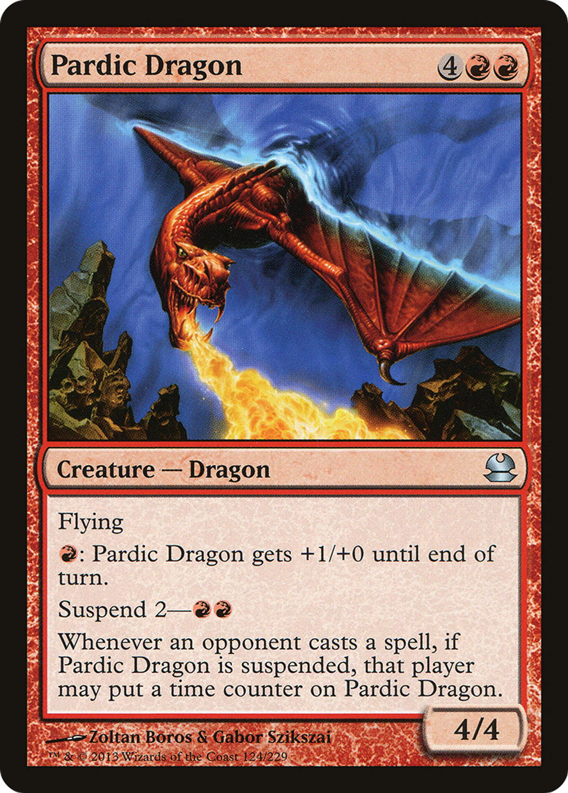 Pardic Dragon — Modern Masters — Magic: The Gathering