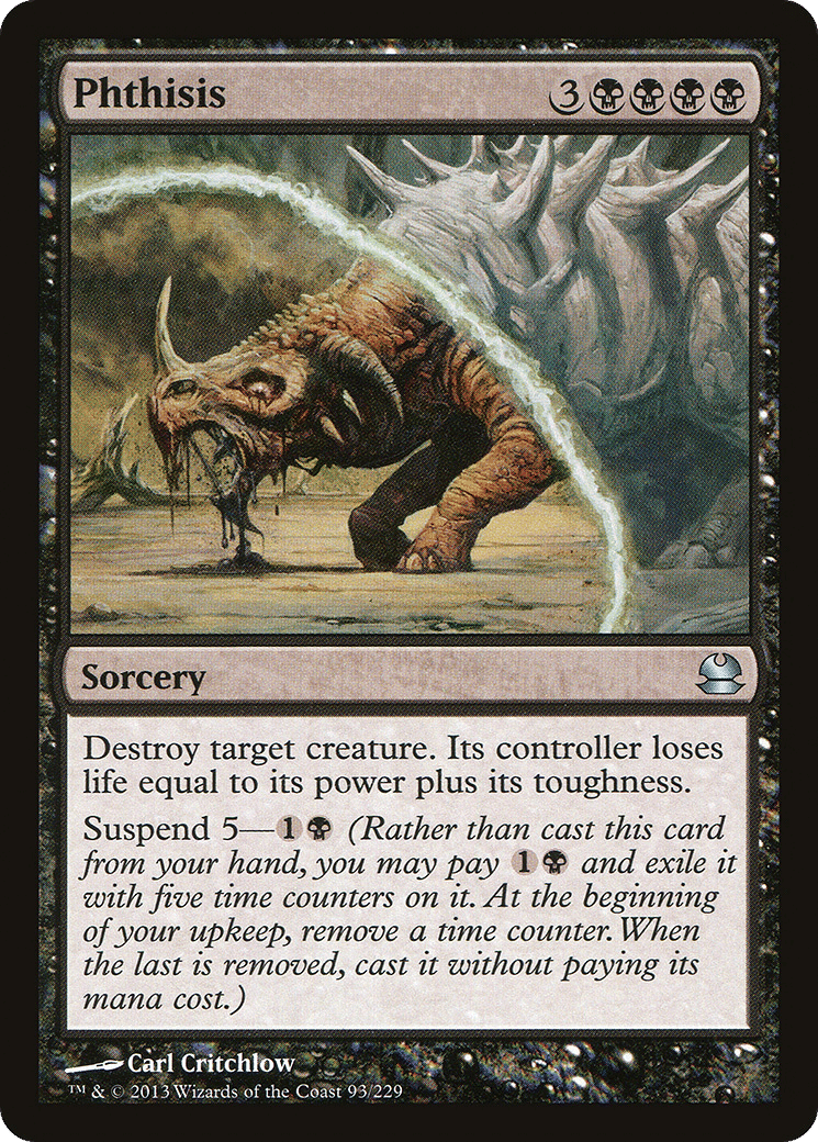 Phthisis — Modern Masters — Magic: The Gathering