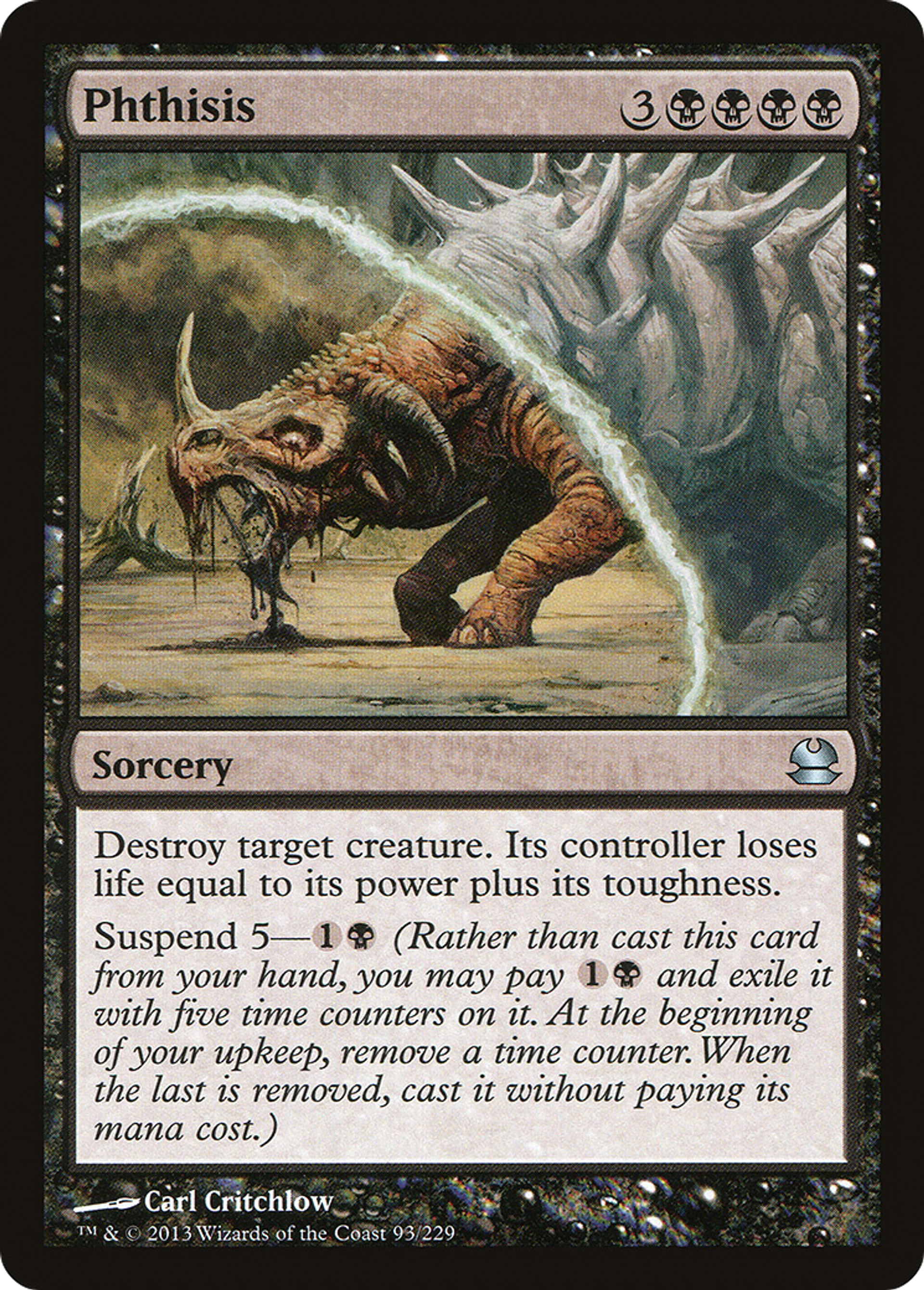 Phthisis — Modern Masters — Magic: The Gathering