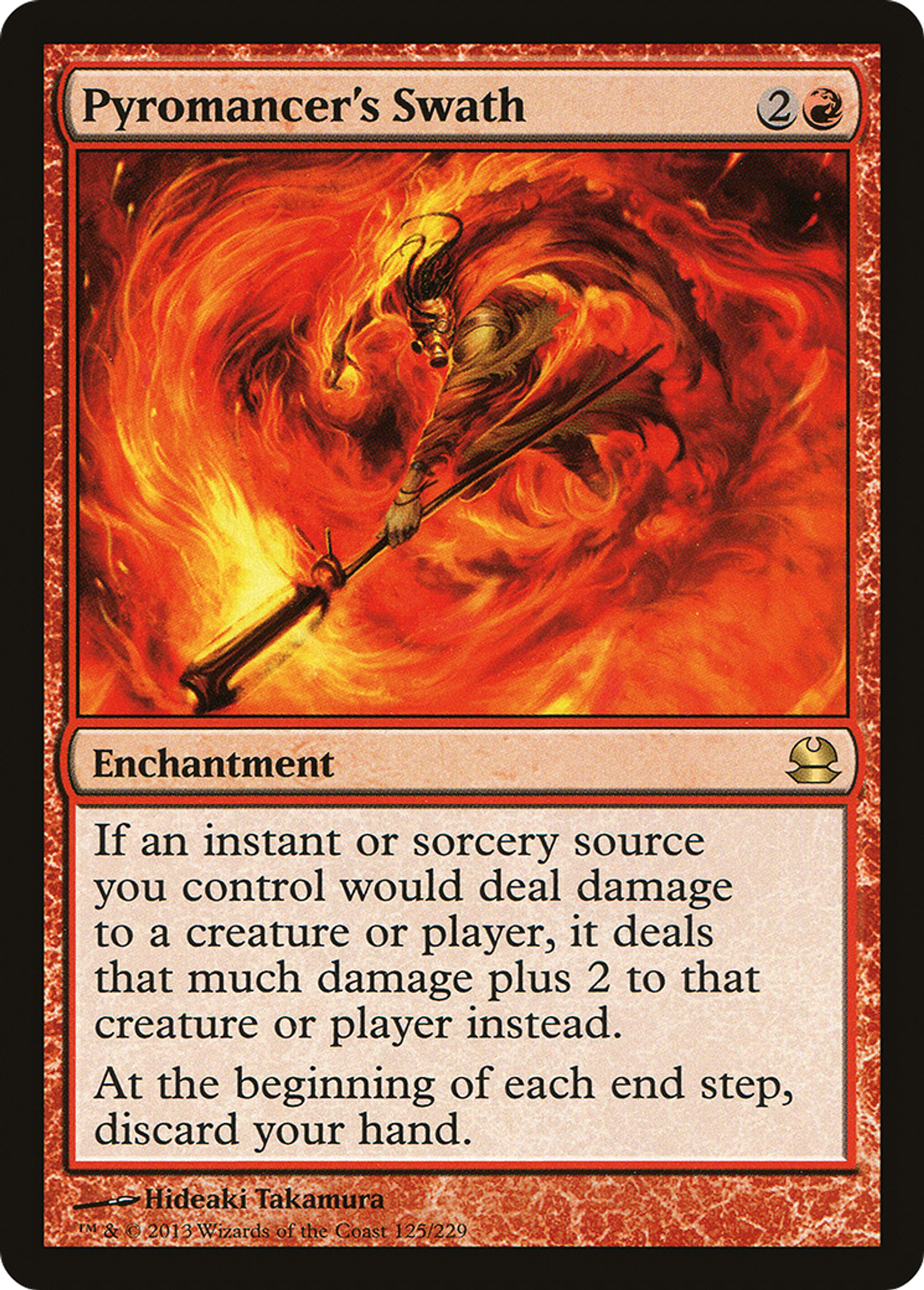 Pyromancer's Swath — Modern Masters — Magic: The Gathering