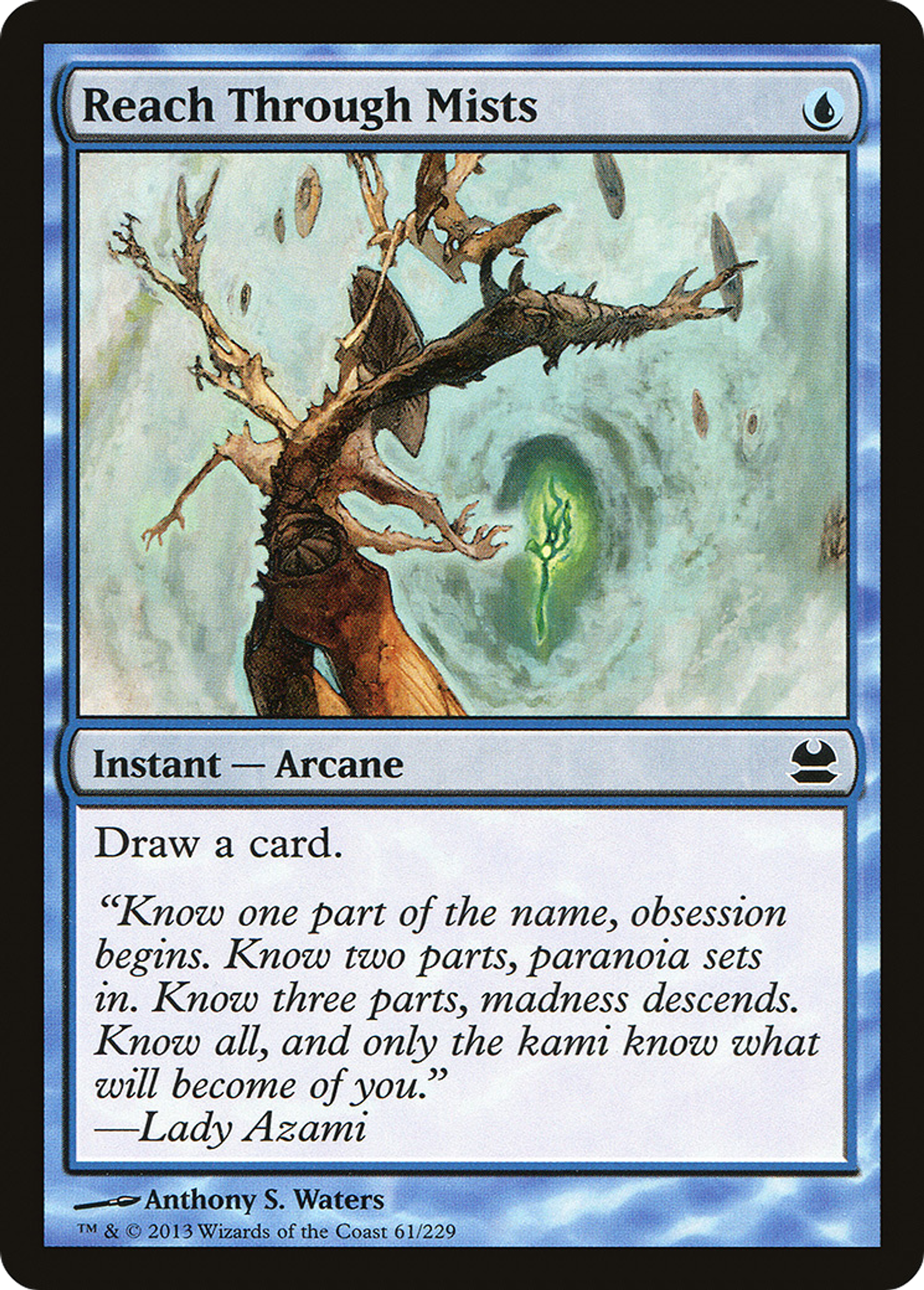Reach Through Mists — Modern Masters — Magic: The Gathering