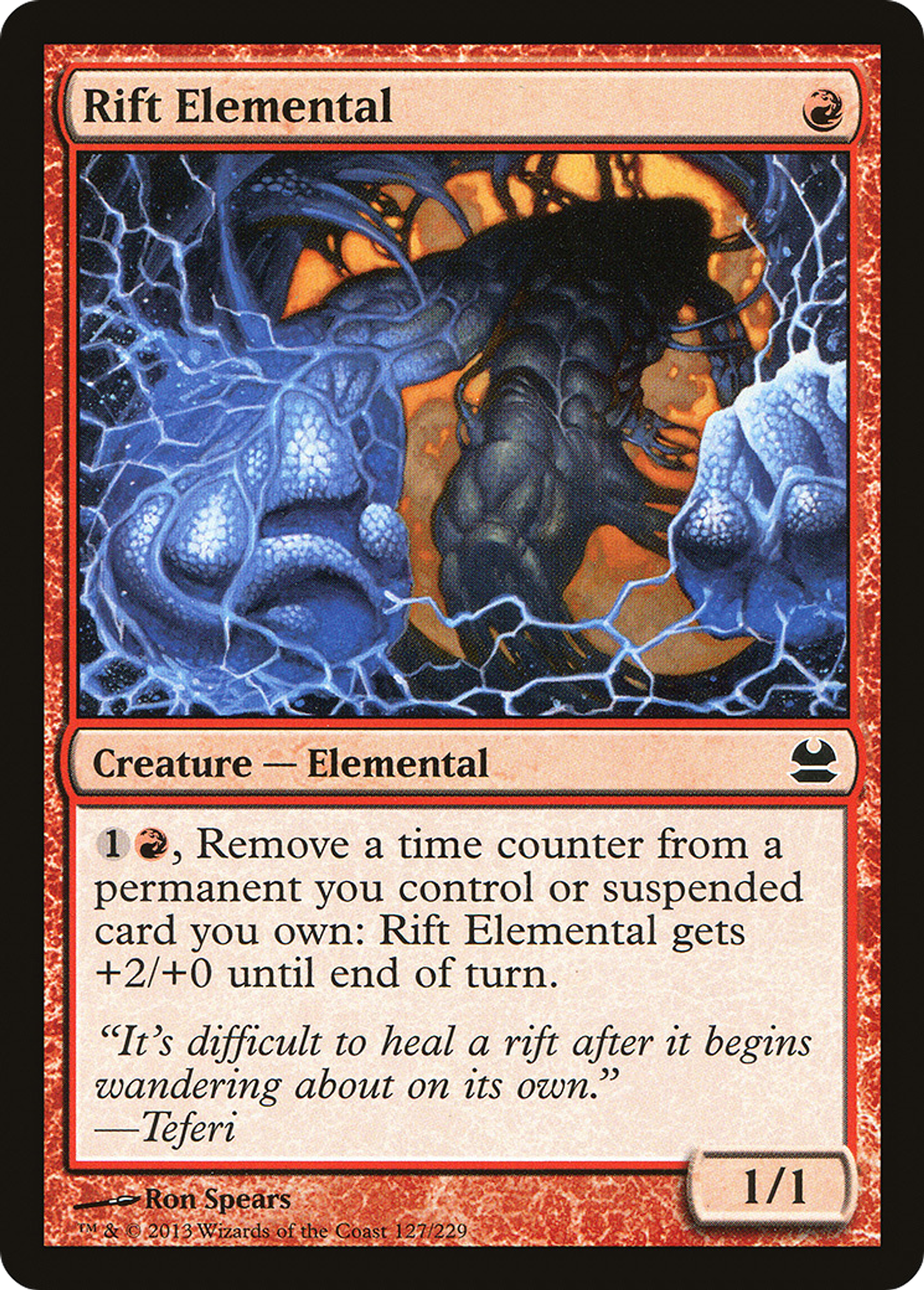 Rift Elemental — Modern Masters — Magic: The Gathering