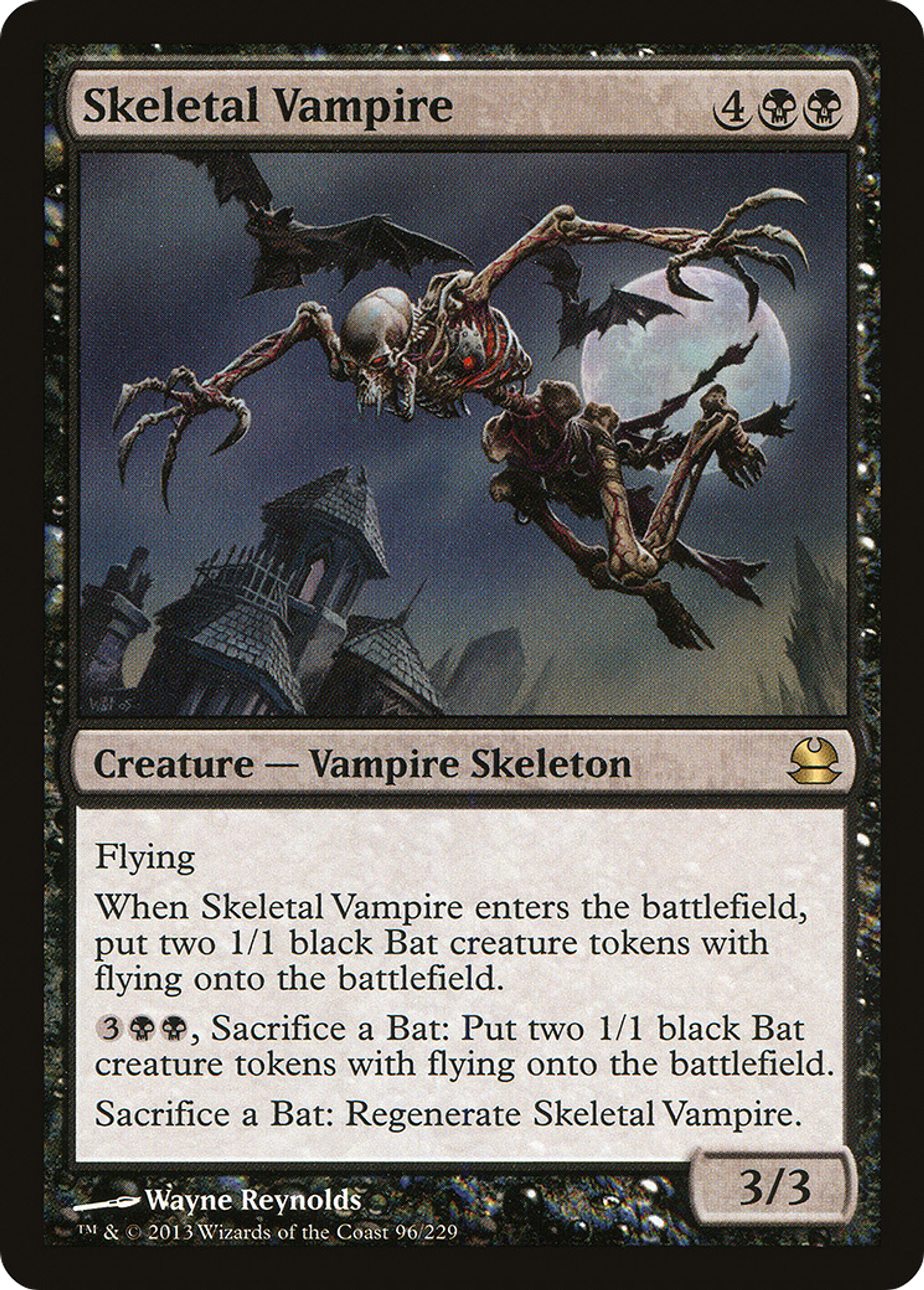 Skeletal Vampire — Modern Masters — Magic: The Gathering