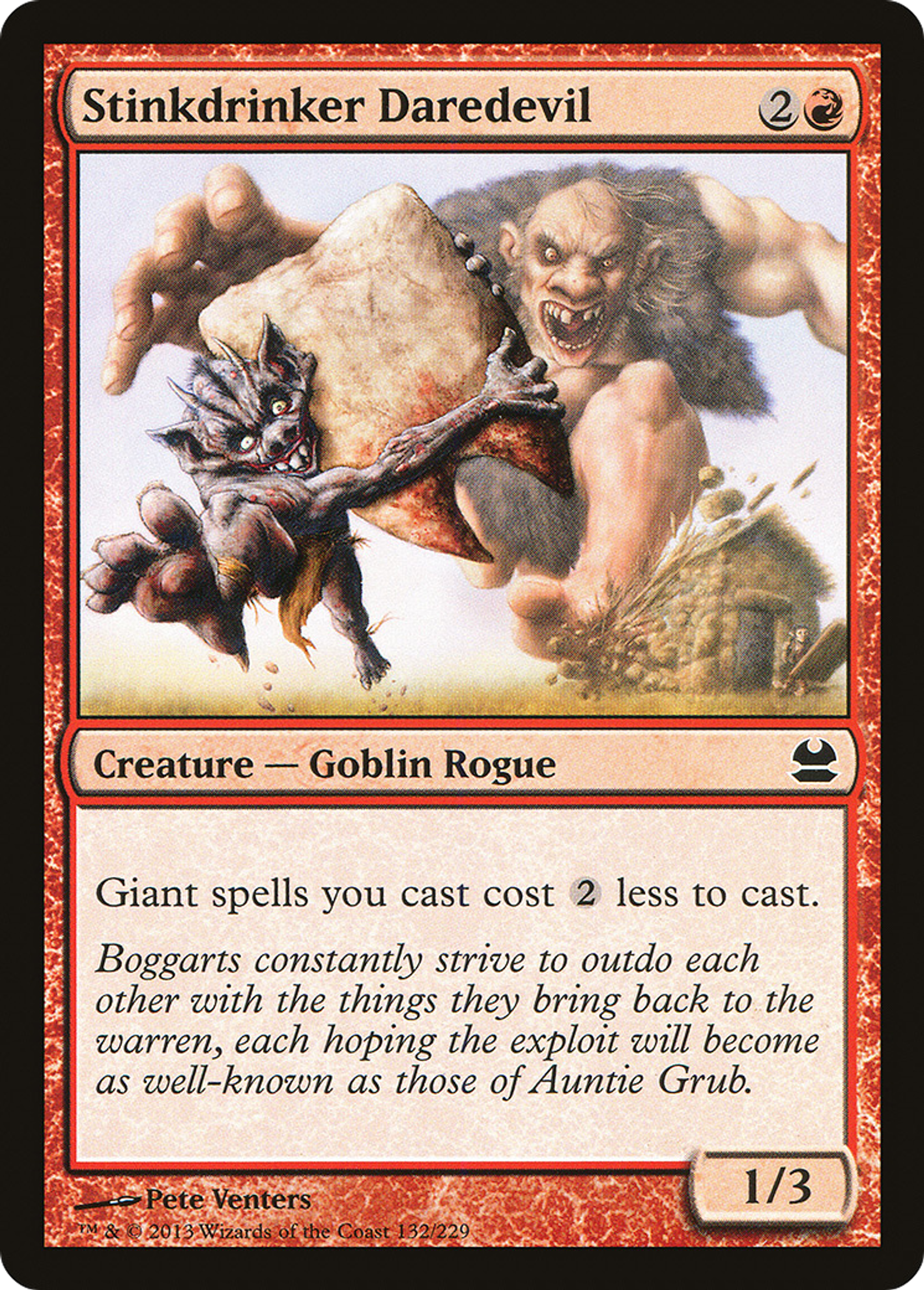 Stinkdrinker Daredevil — Modern Masters — Magic: The Gathering