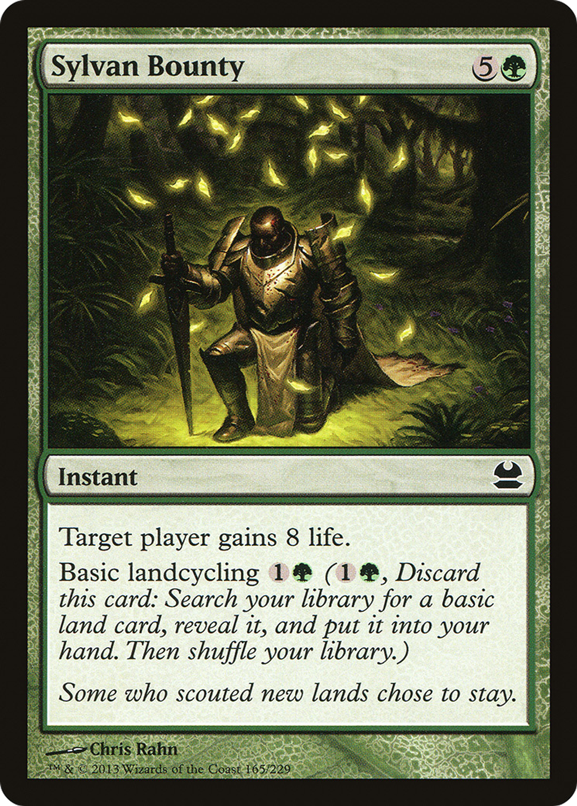 Sylvan Bounty — Modern Masters — Magic: The Gathering