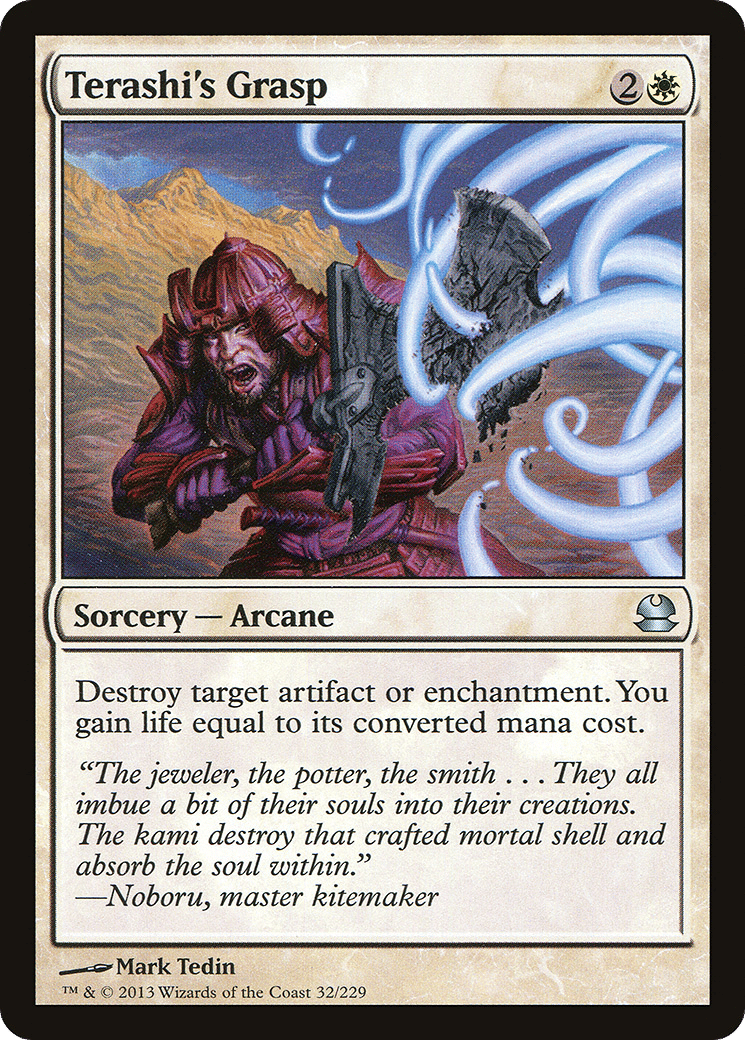 Terashi's Grasp — Modern Masters — Magic: The Gathering