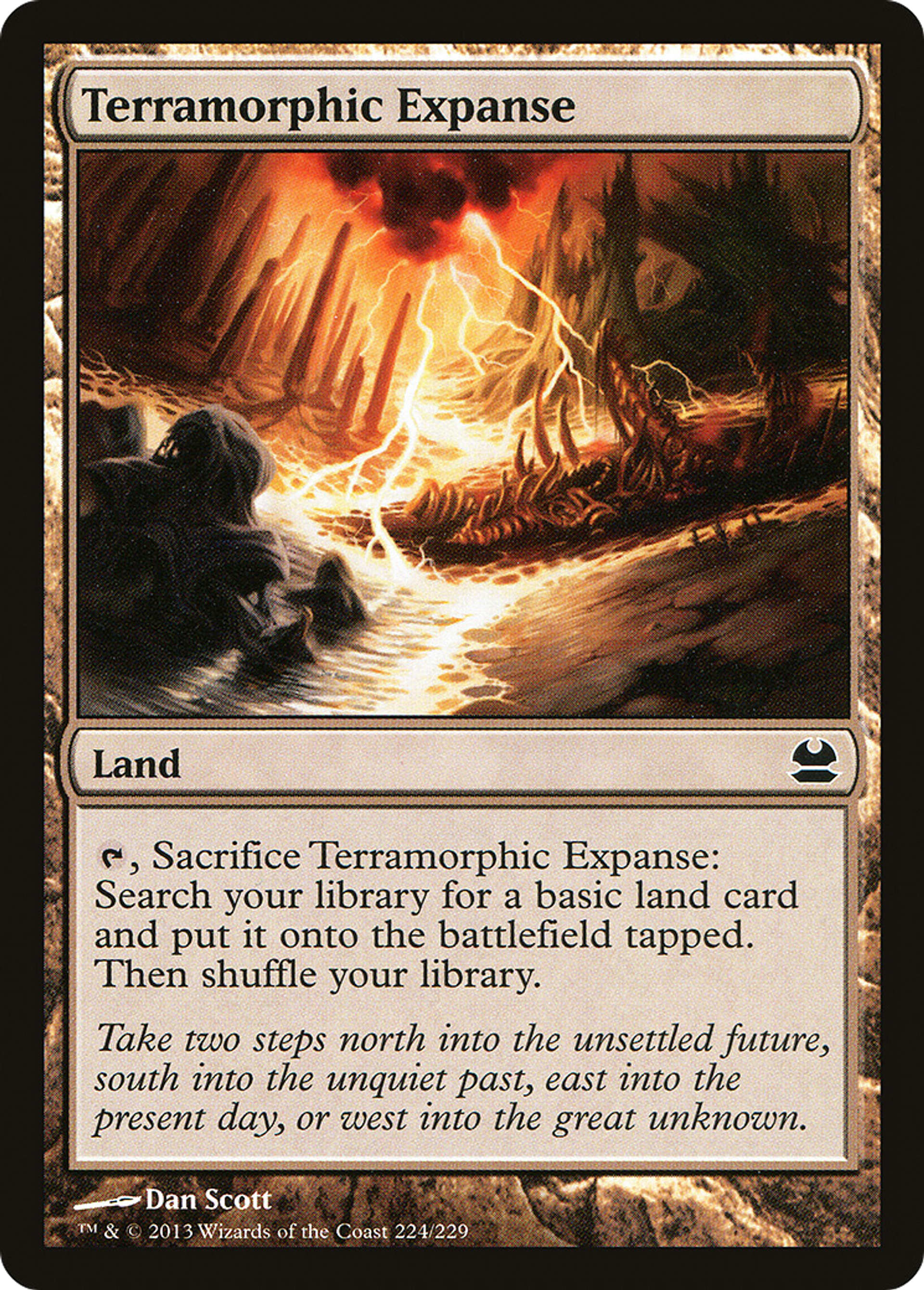 Immensité terramorphe — Modern Masters — Magic: The Gathering