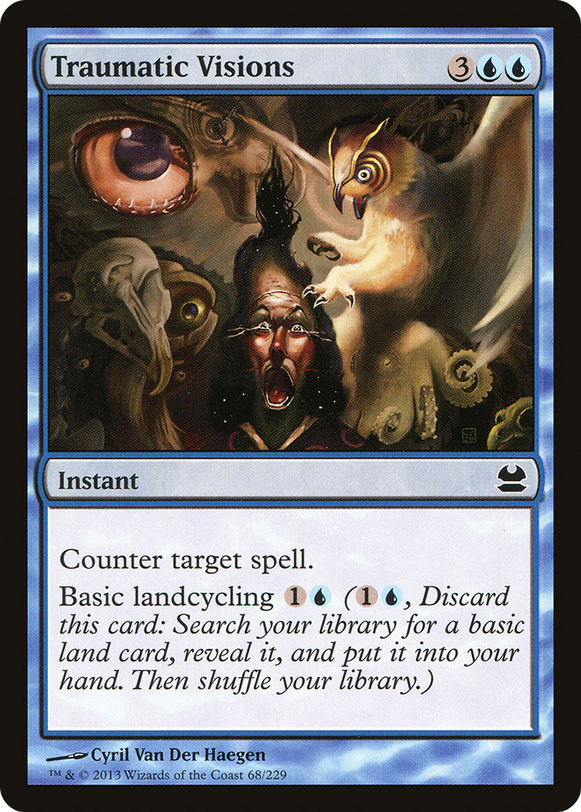 Traumatic Visions — Modern Masters — Magic: The Gathering