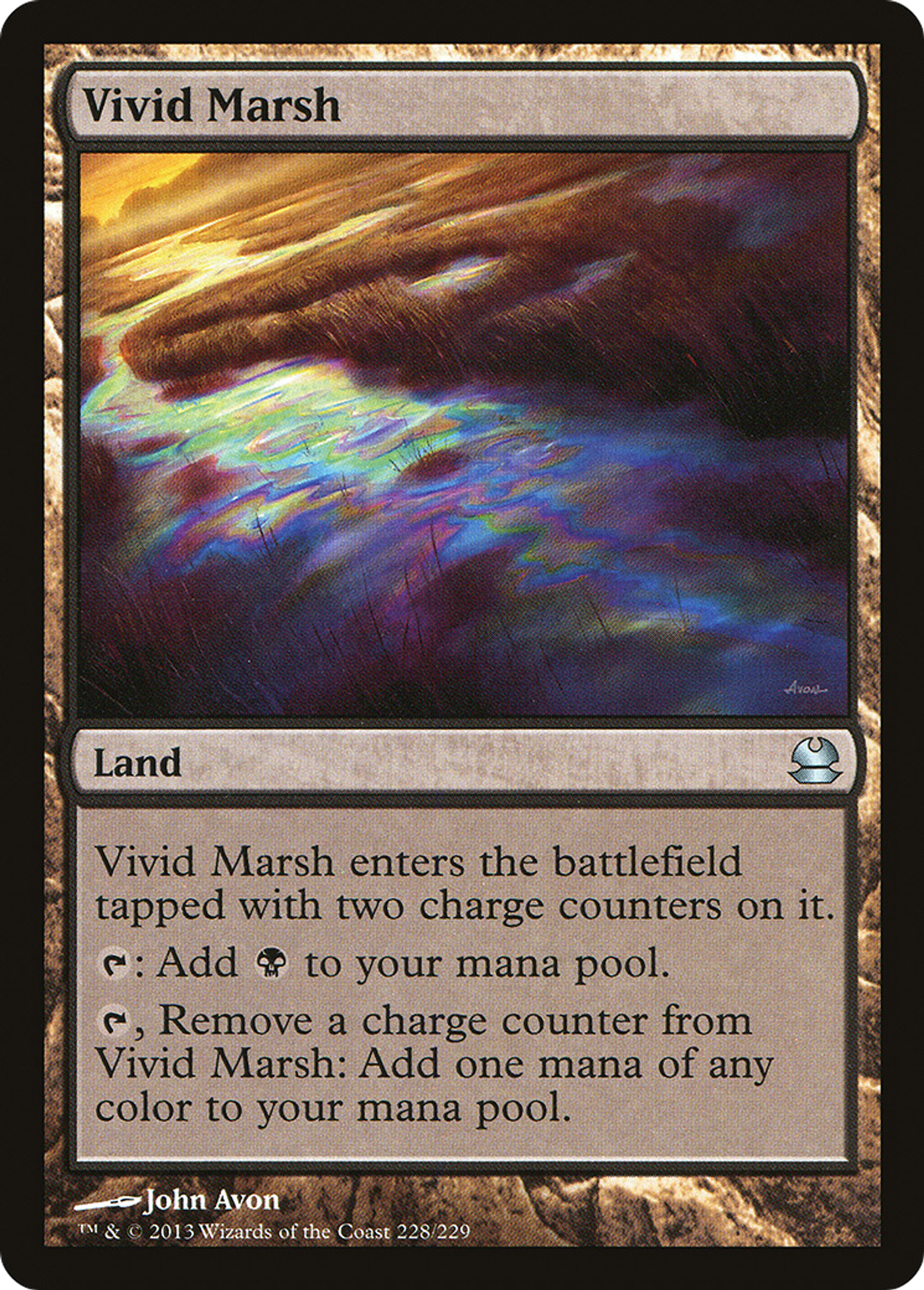 Vivid Marsh — Modern Masters — Magic: The Gathering